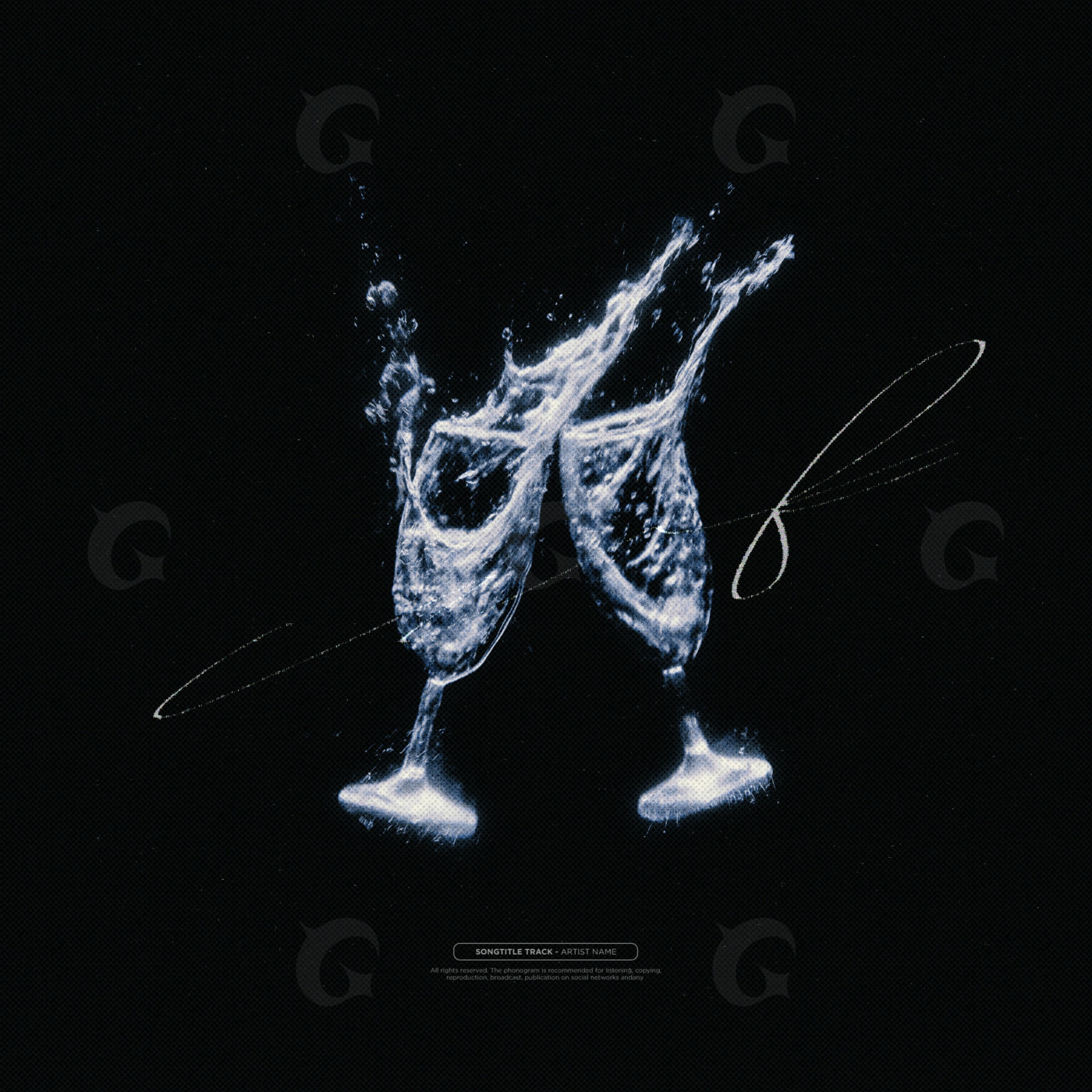 Dancing liquid glasses