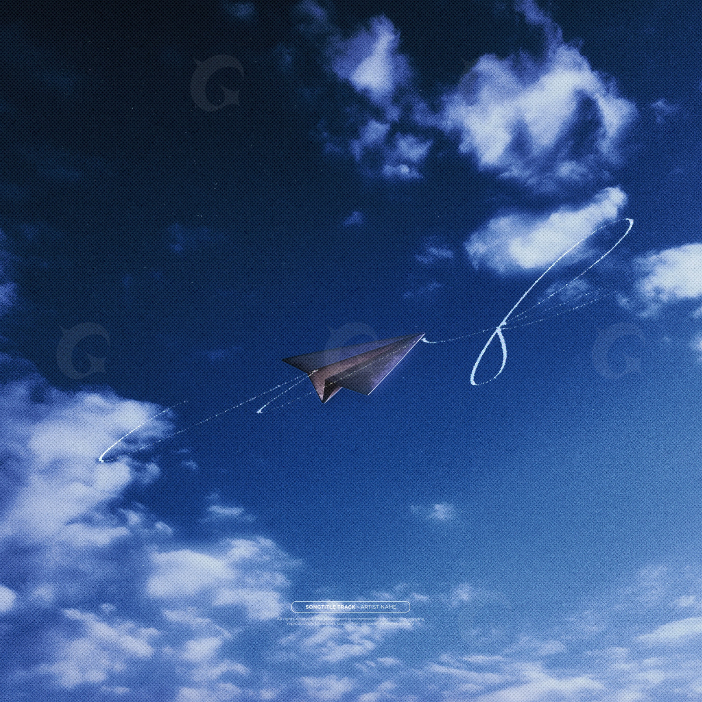 Paper plane flight