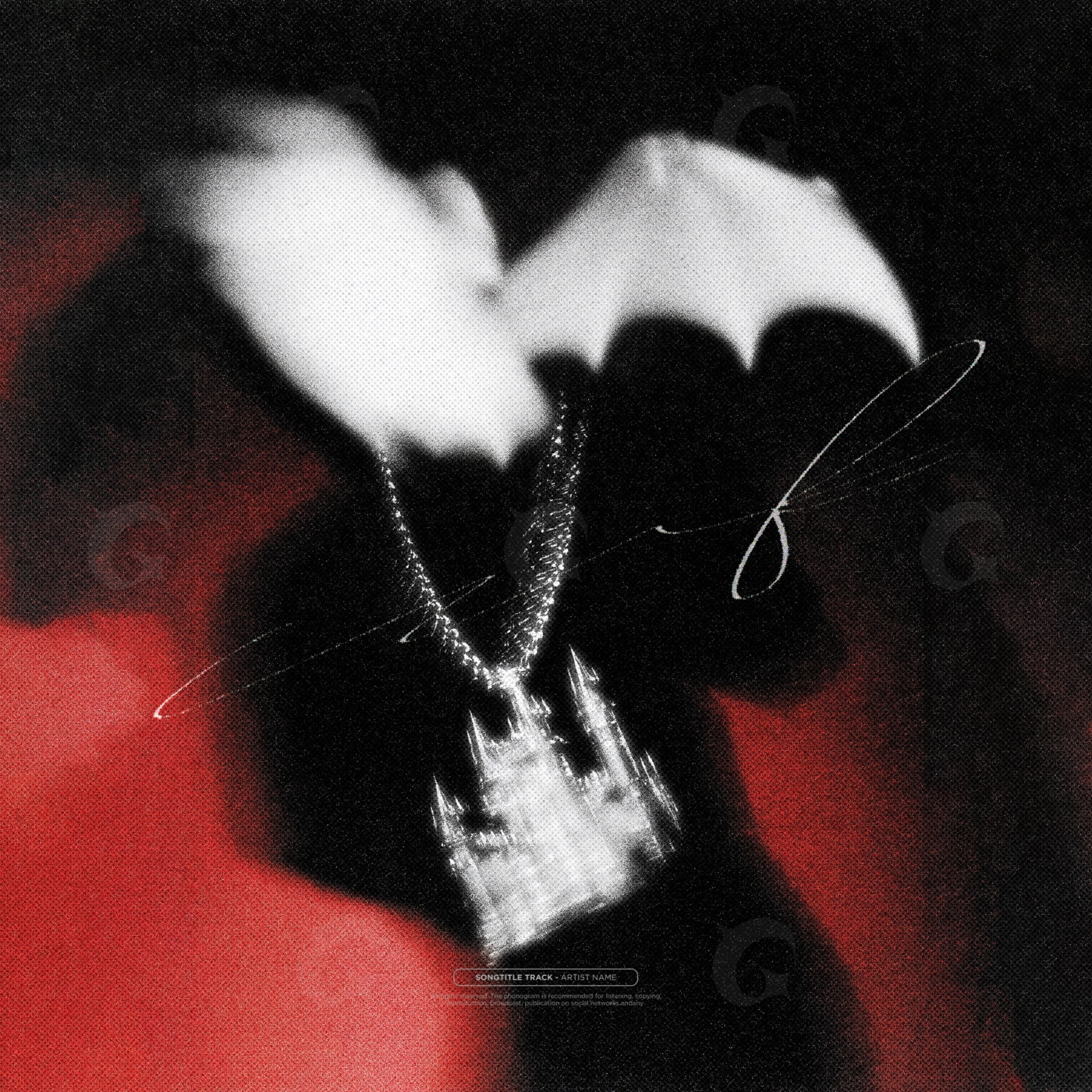 Castle pendant night