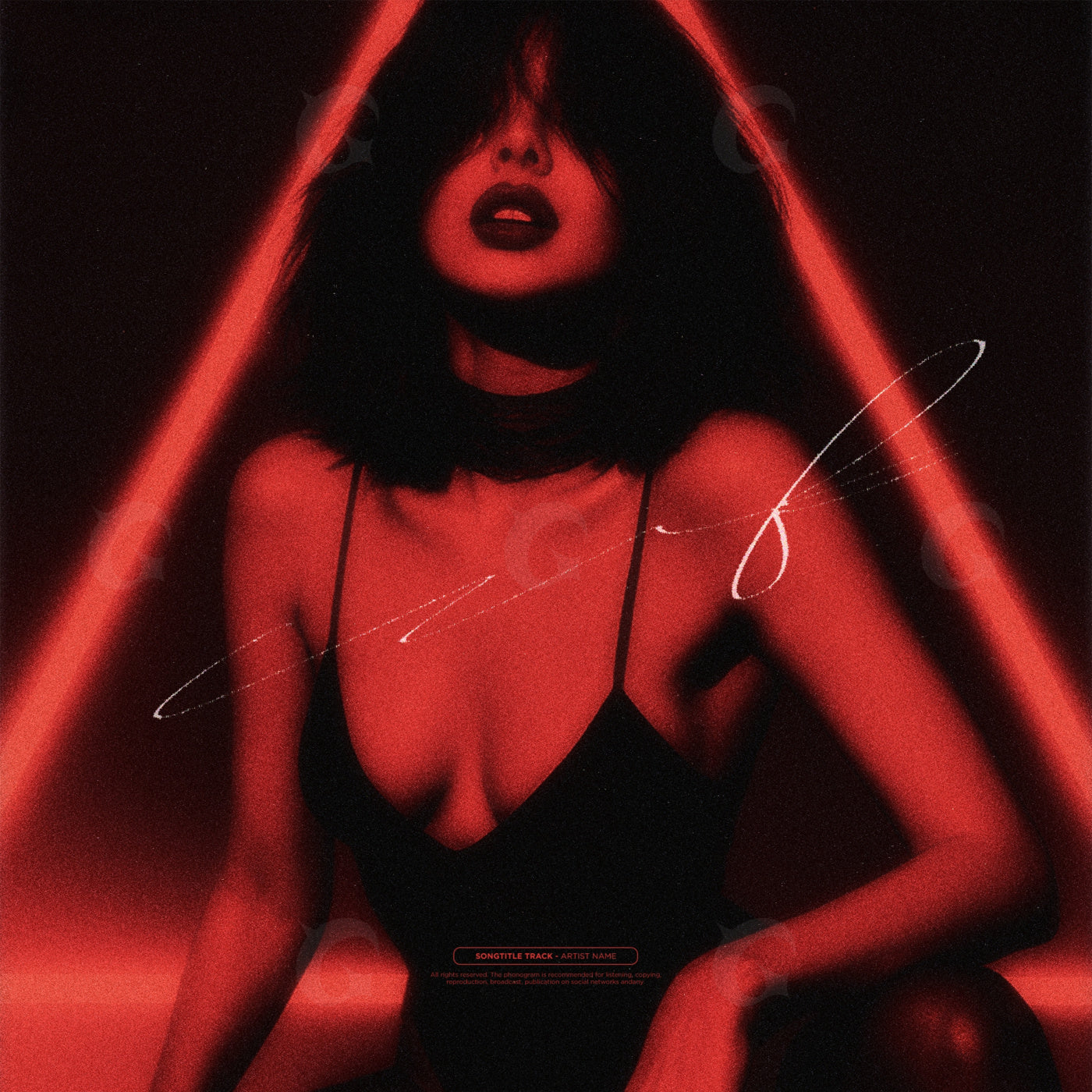 Neon triangle seduction