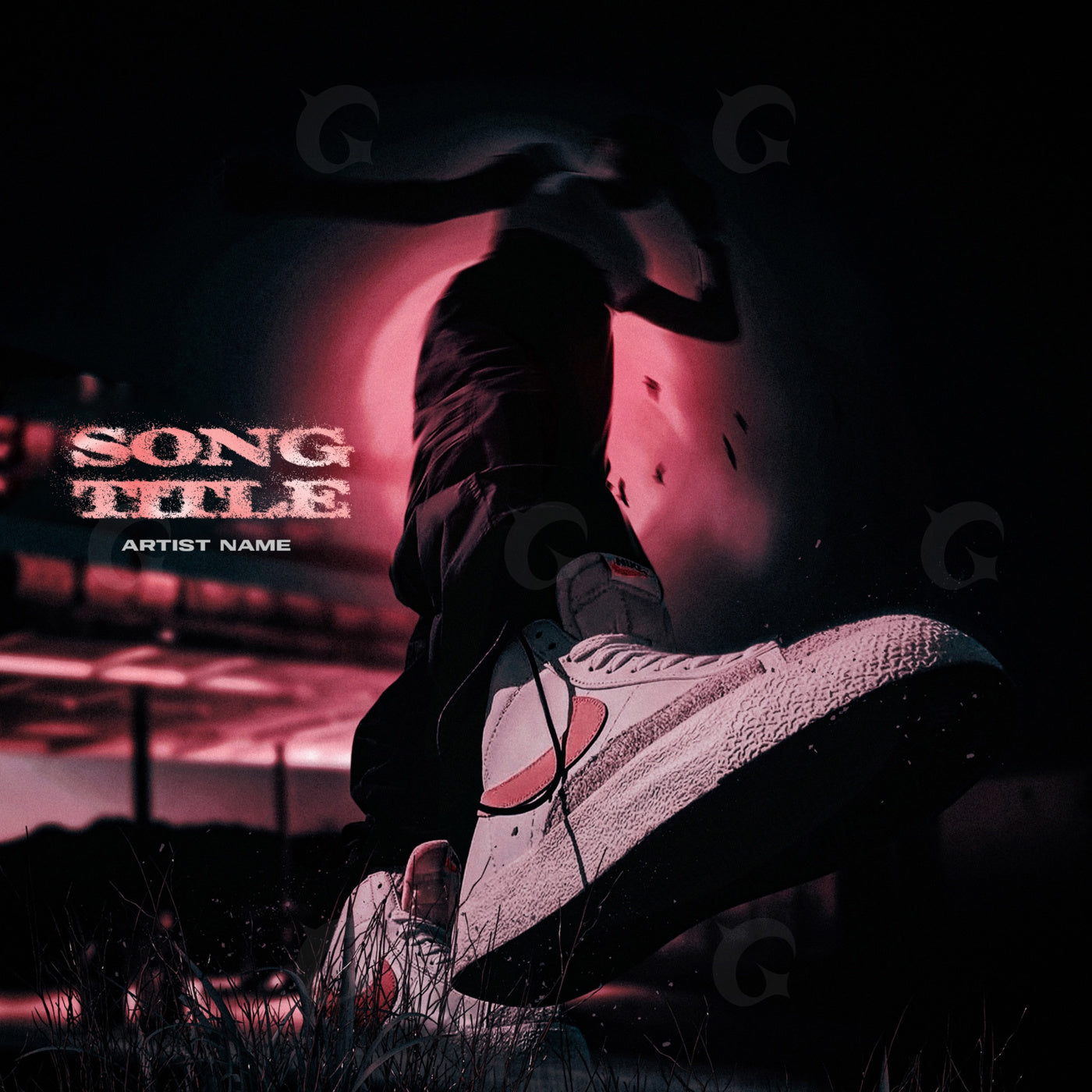 Midnight sneaker leap