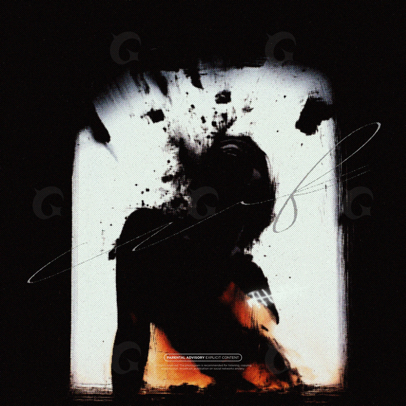 Silhouette against light