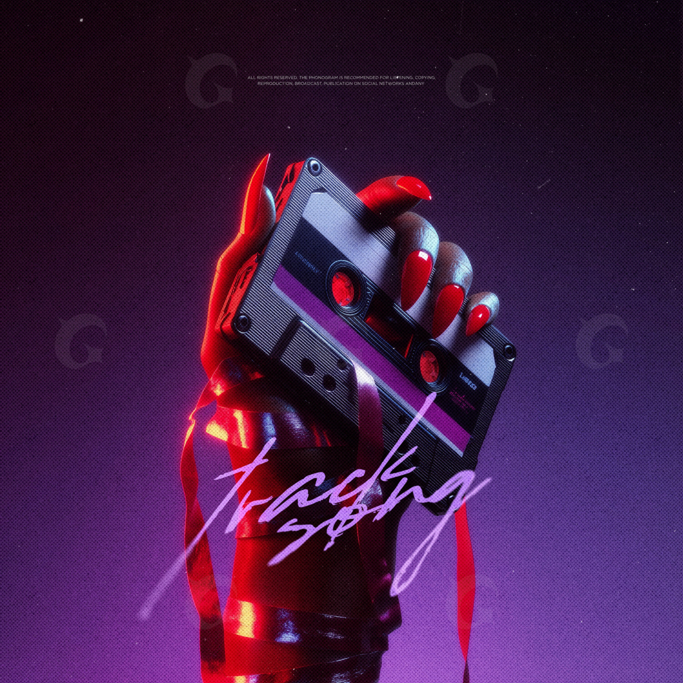 Neon cassette grip