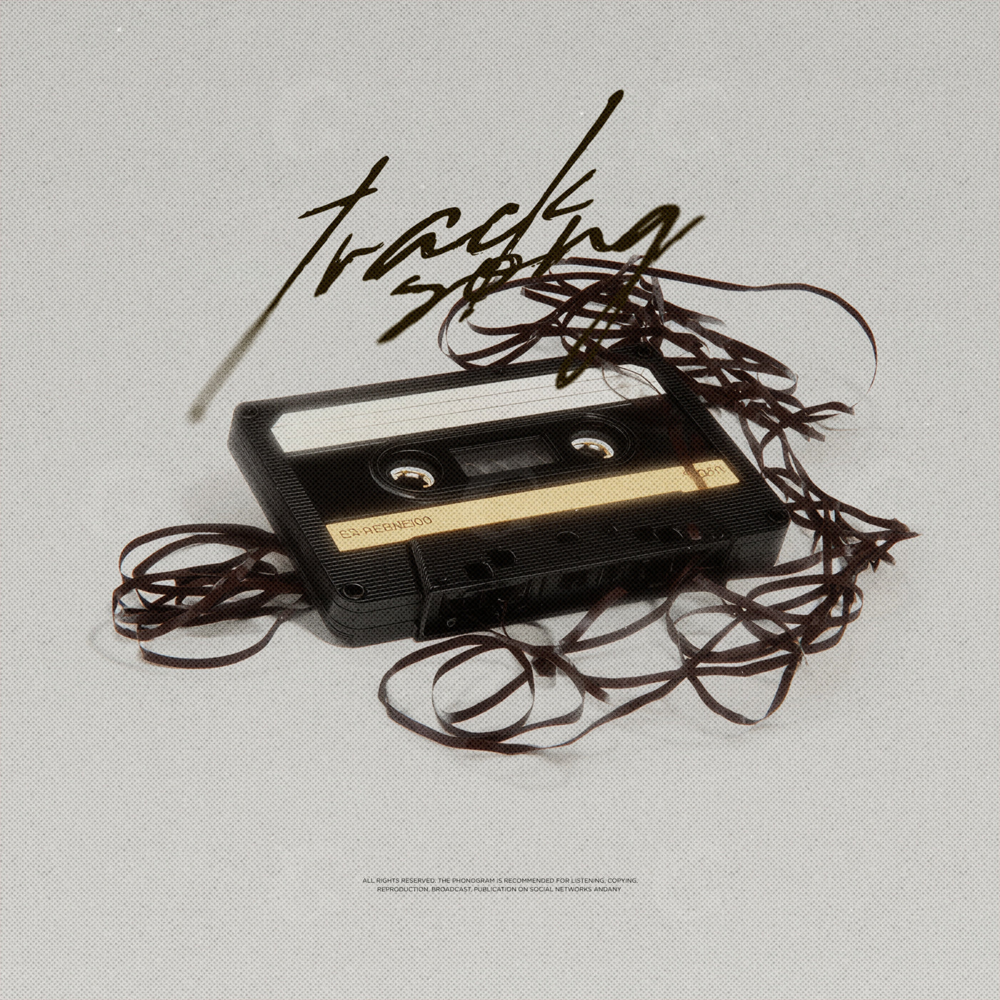 Tangled cassette tape