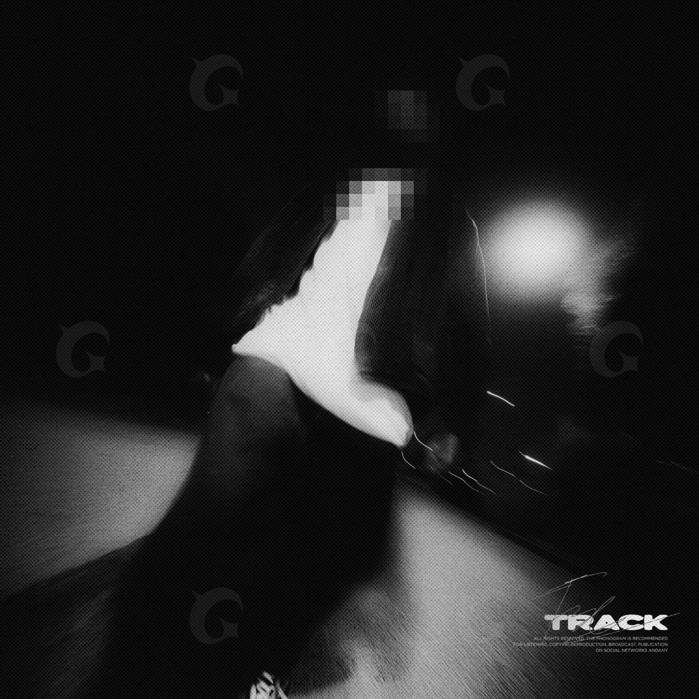 Nighttime street kiss