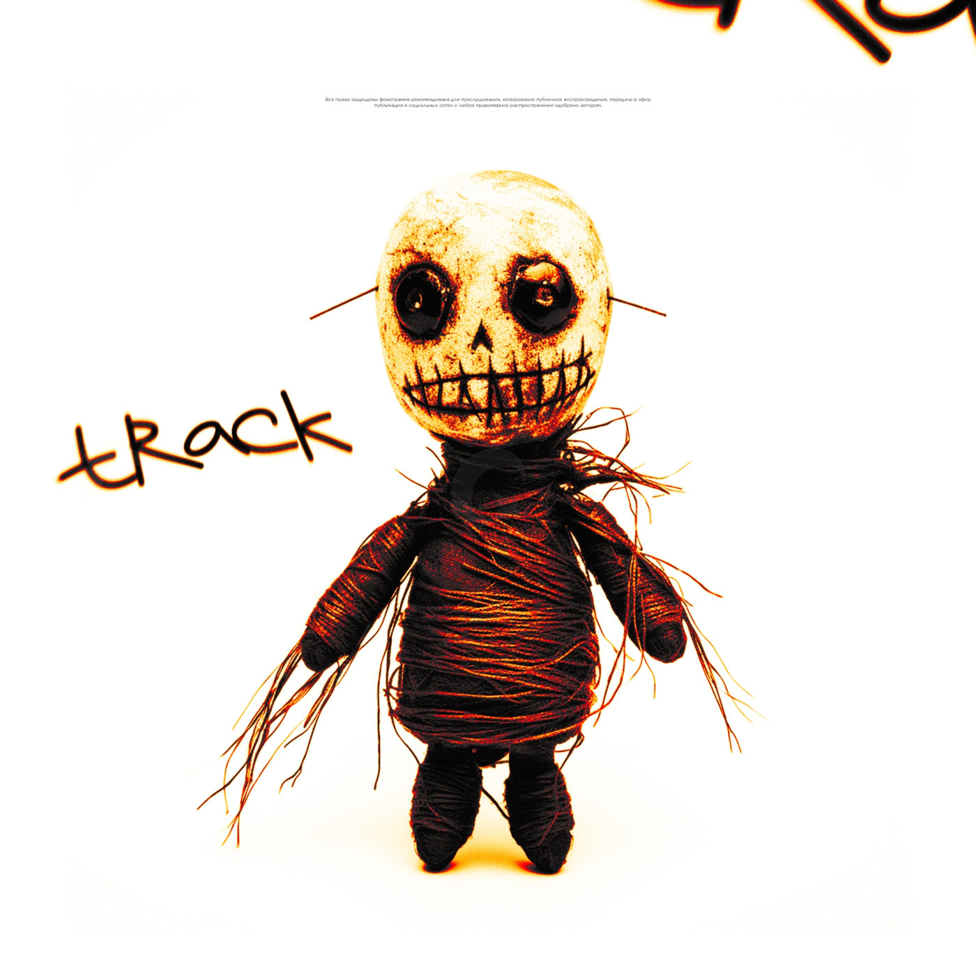 Stitched threaded doll