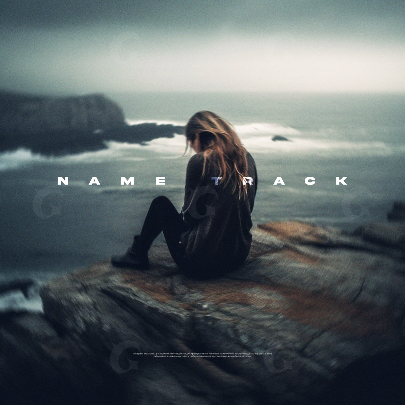 Cliffside solitude moment