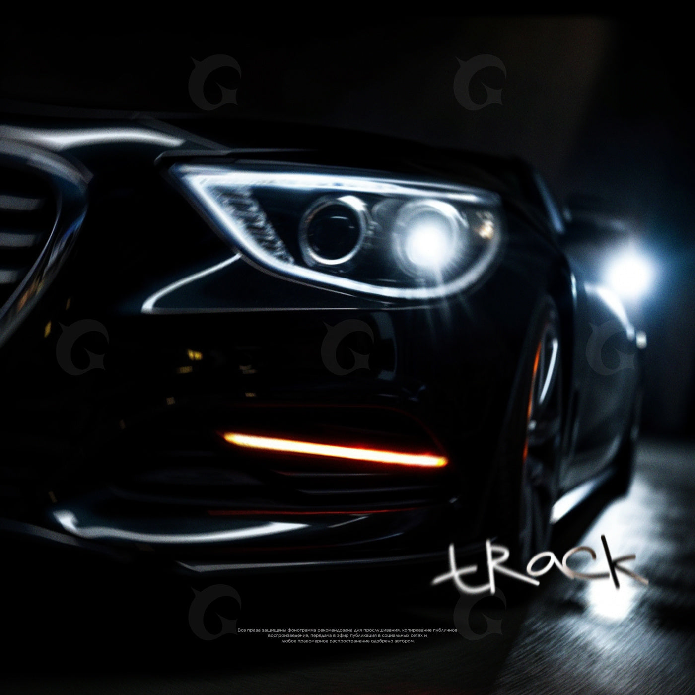 Midnight headlight gleam