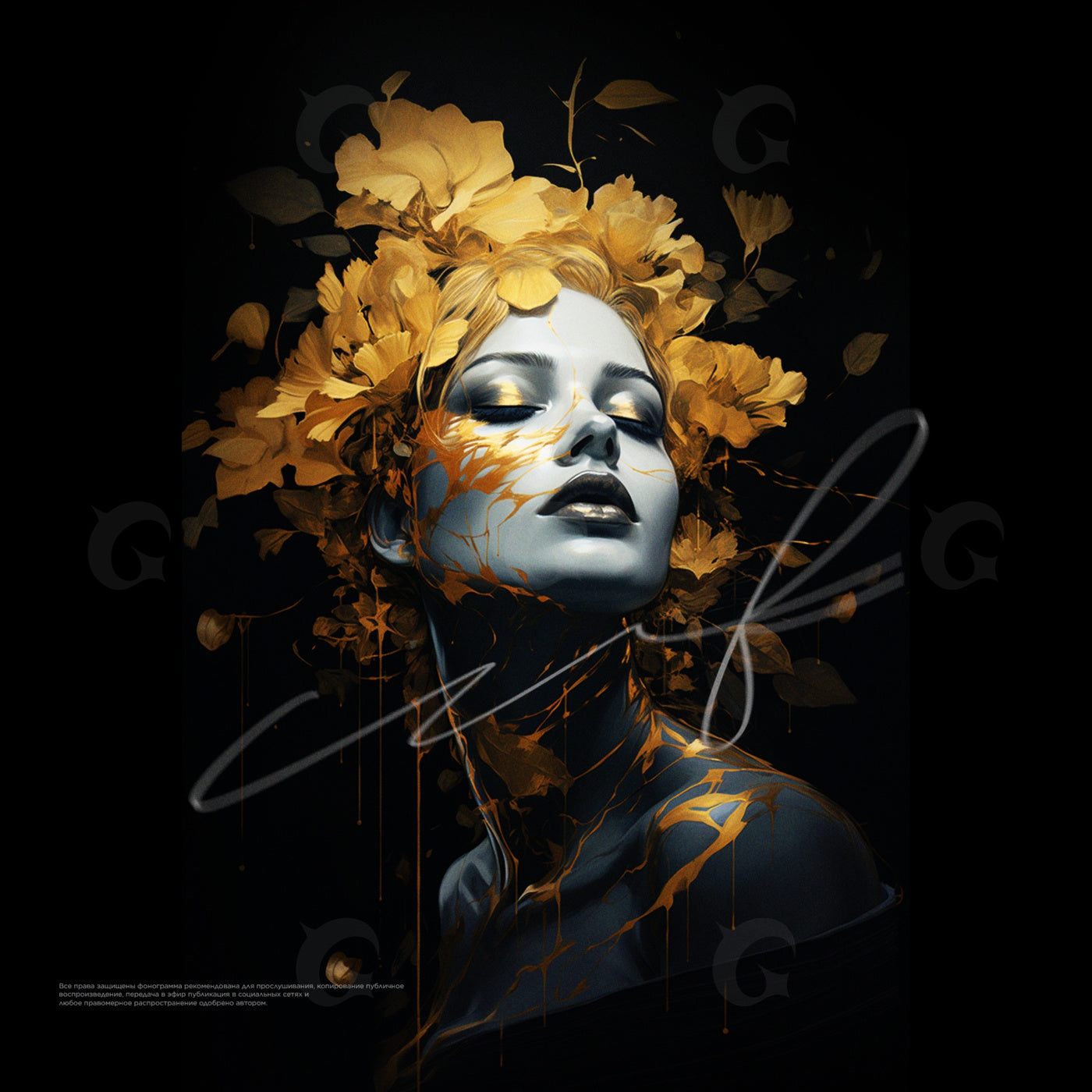 Golden flower reverie
