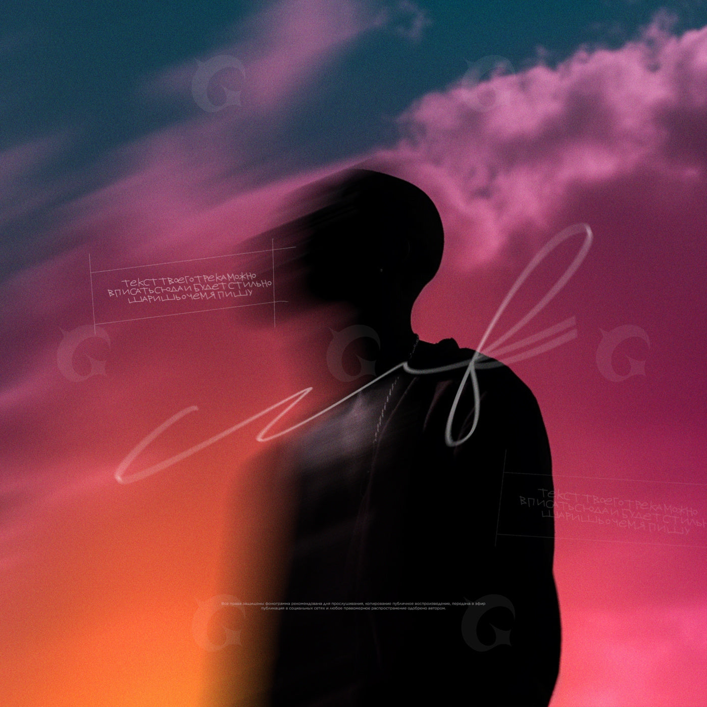 Silhouette against sky