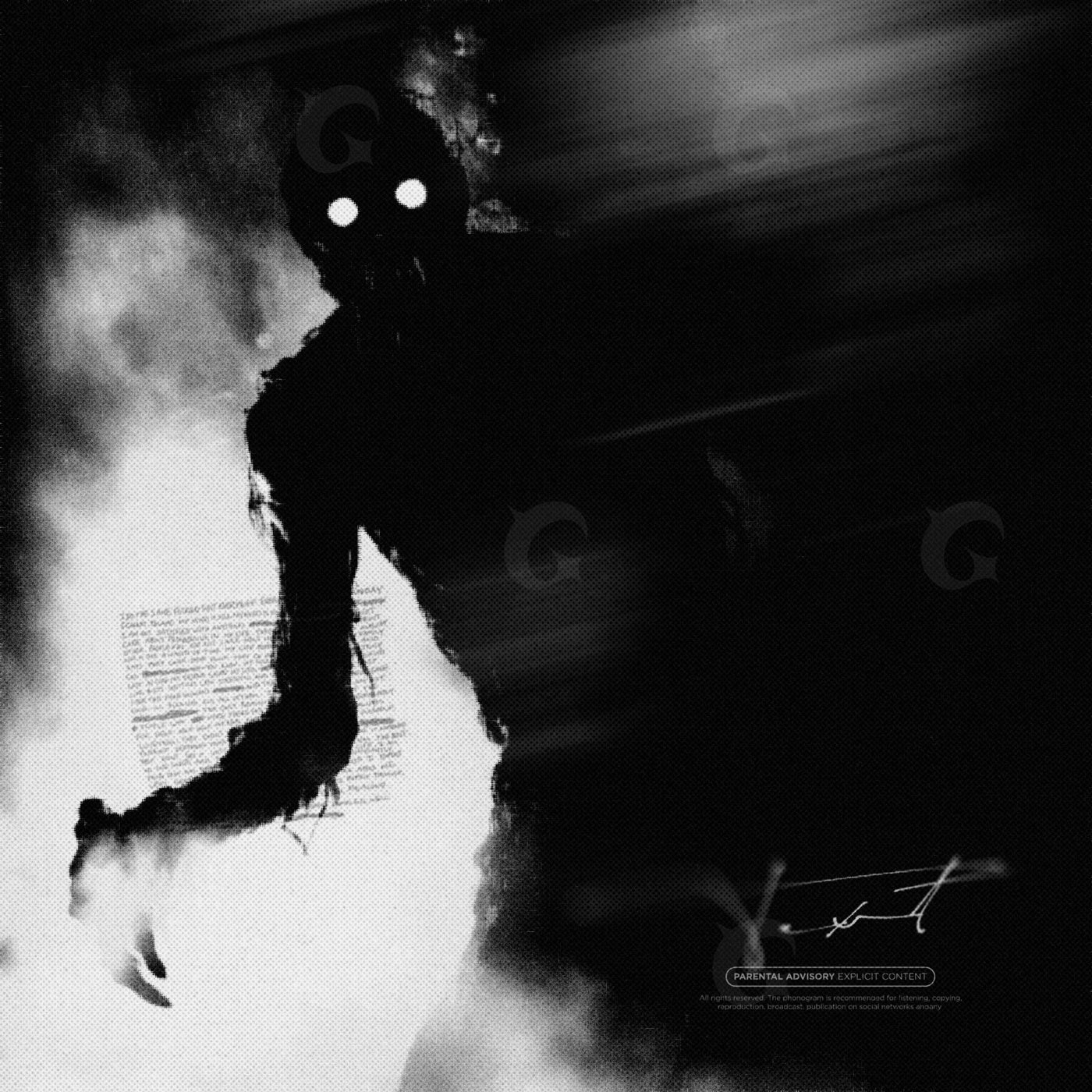 Shadowed man approaches