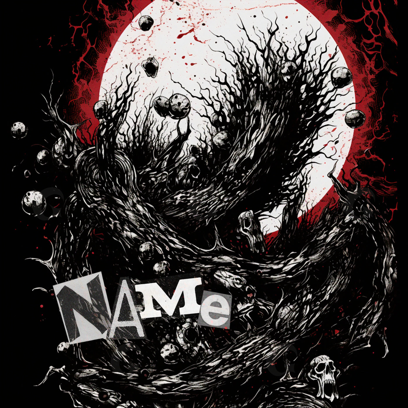 Moonlit tree swarm