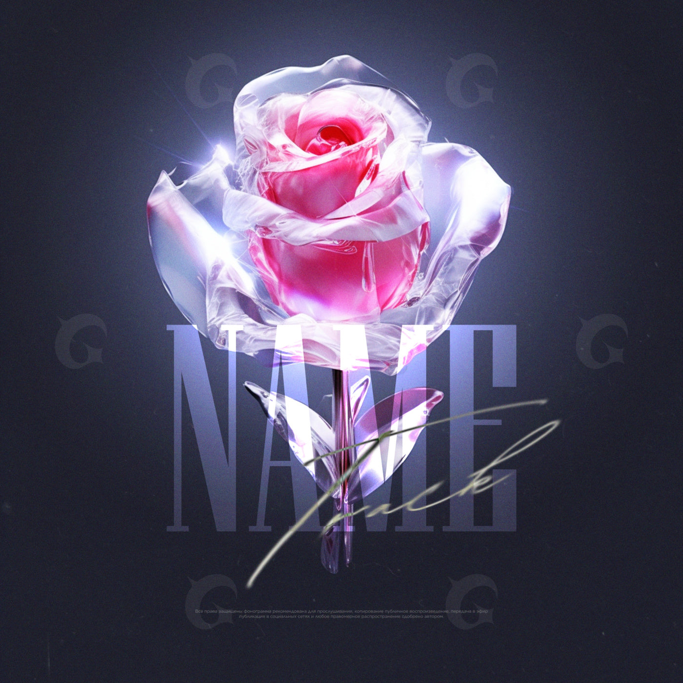 Glass rose midnight