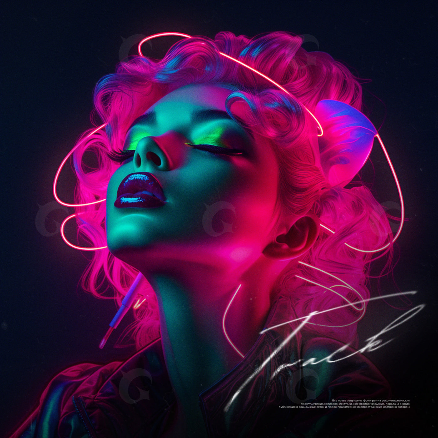 Neon dreaming muse
