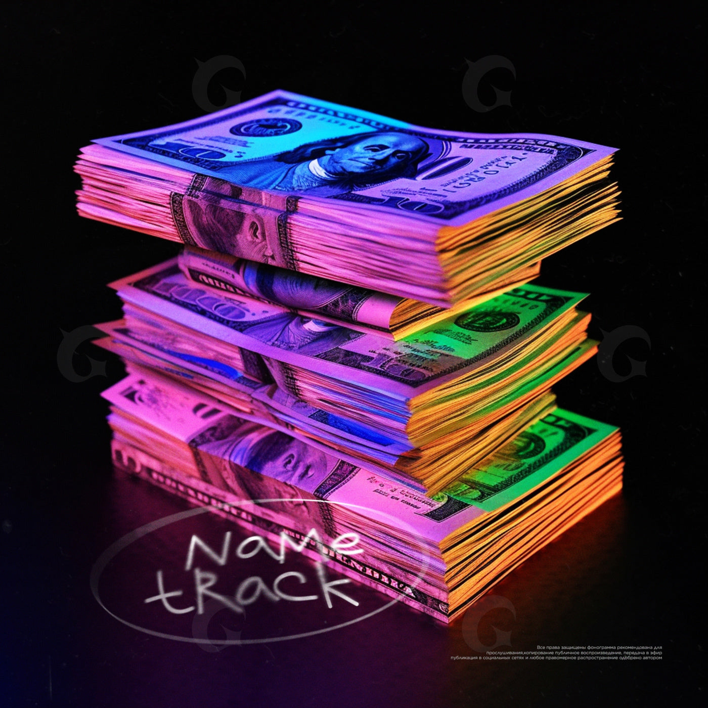 Stacks of cash