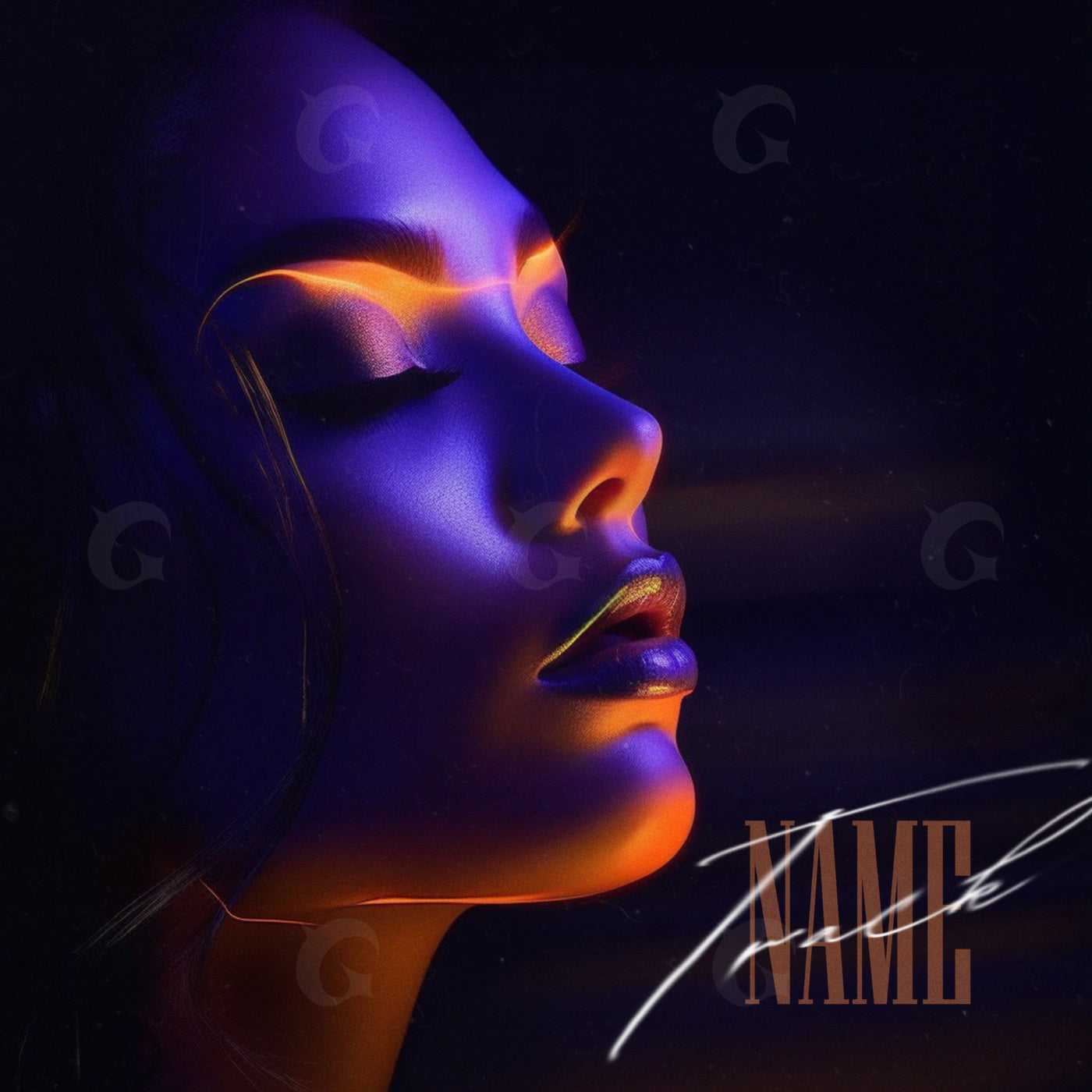 Neon midnight muse