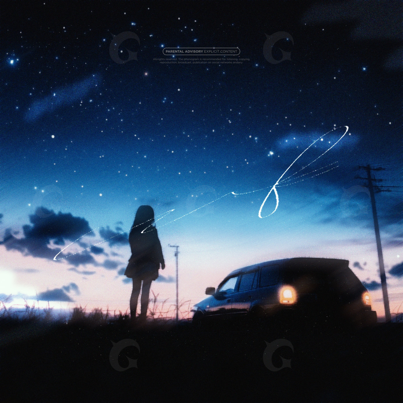 Starlit roadside reverie
