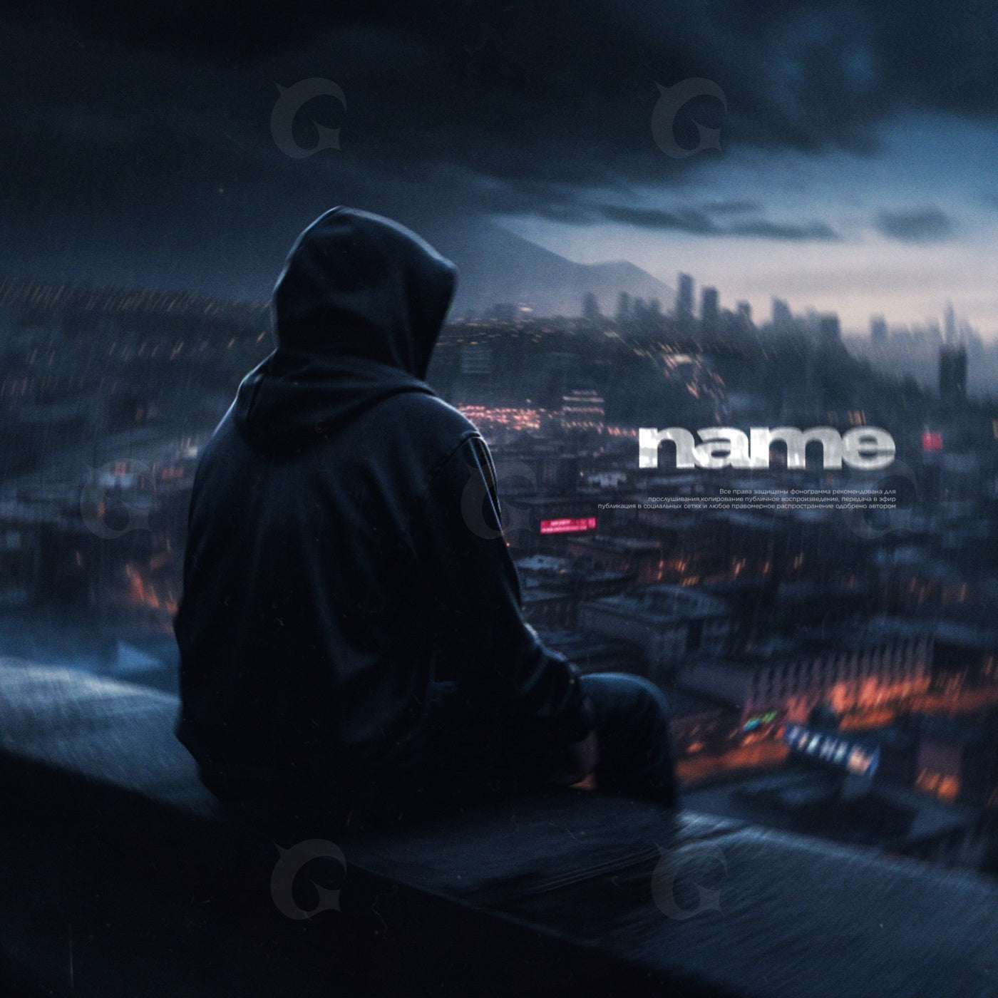 Rooftop hoodie vigil