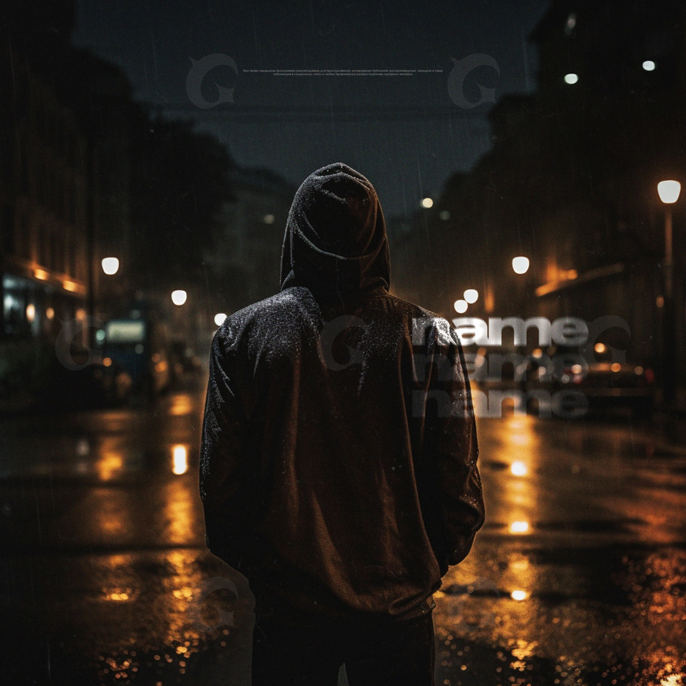 Midnight rain walker