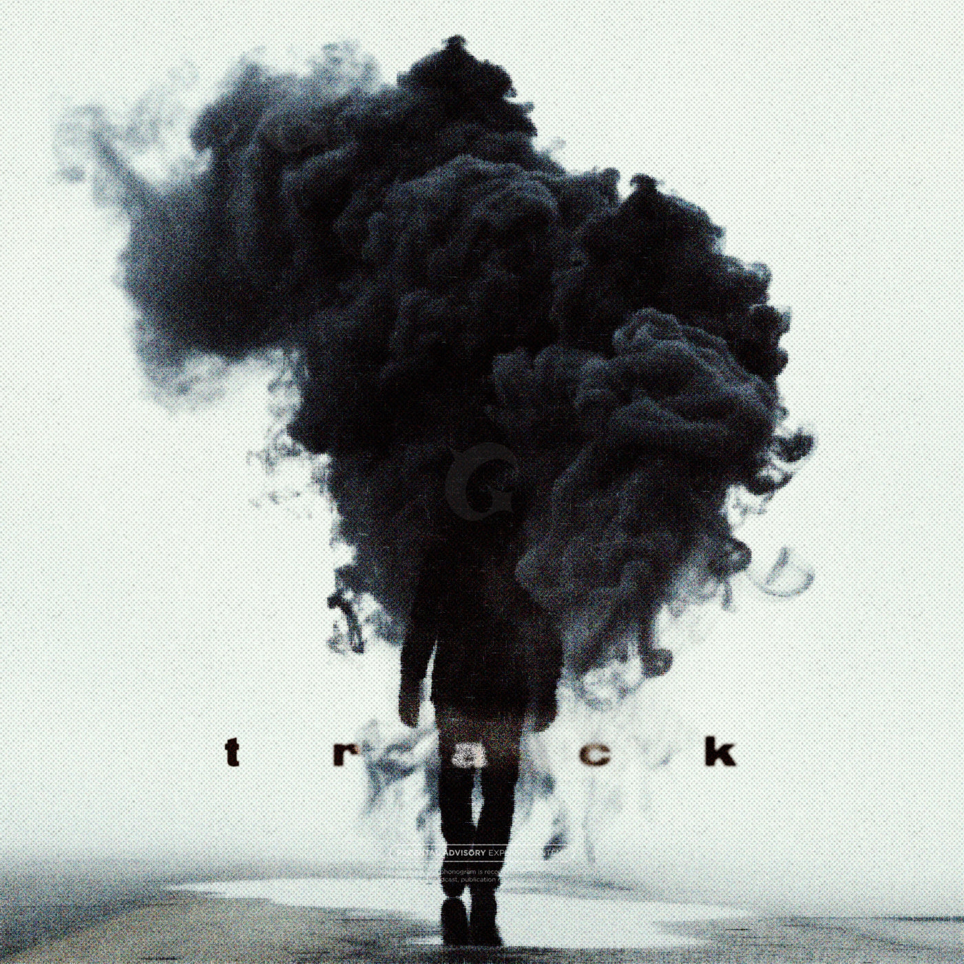 Man walking smoke