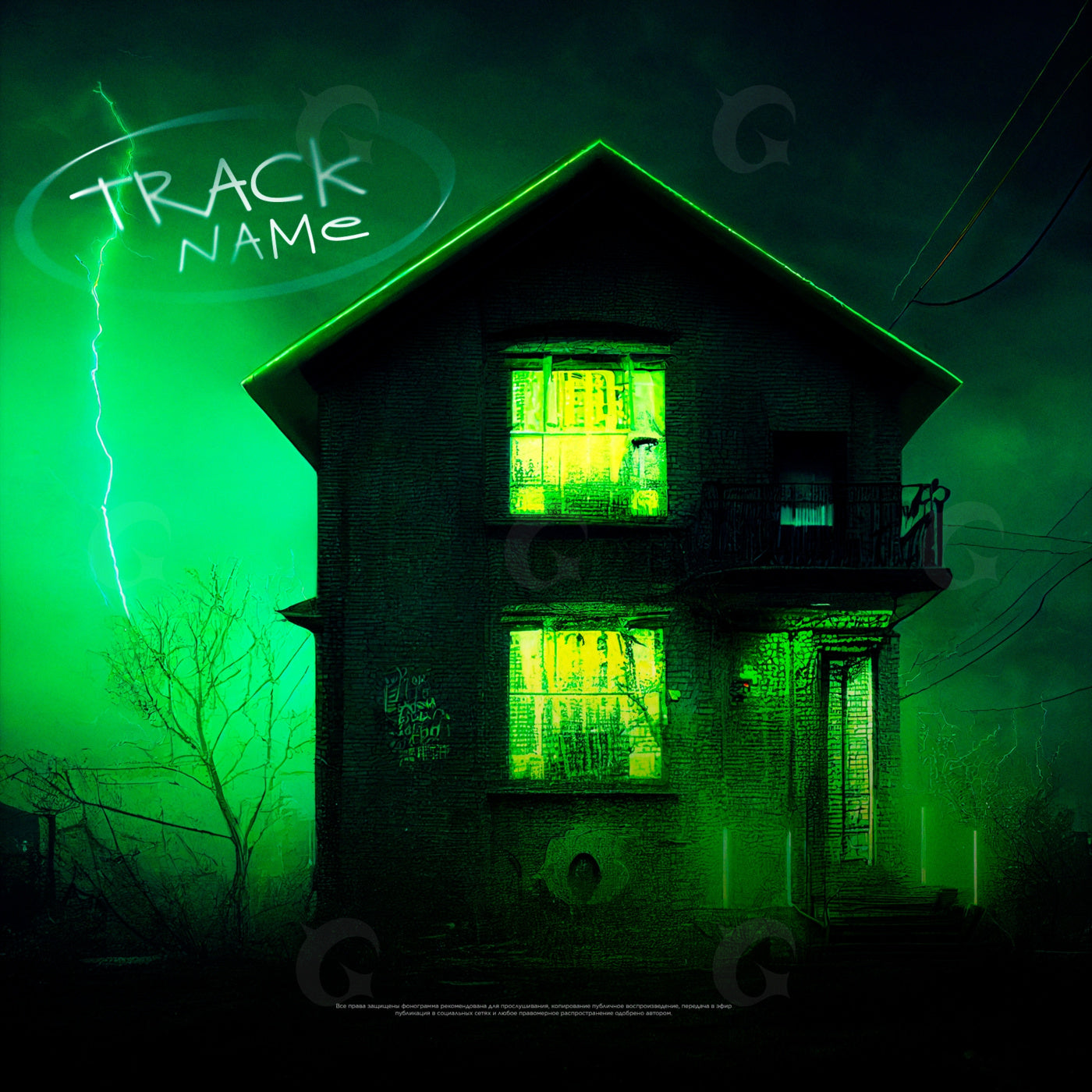 Haunted house night