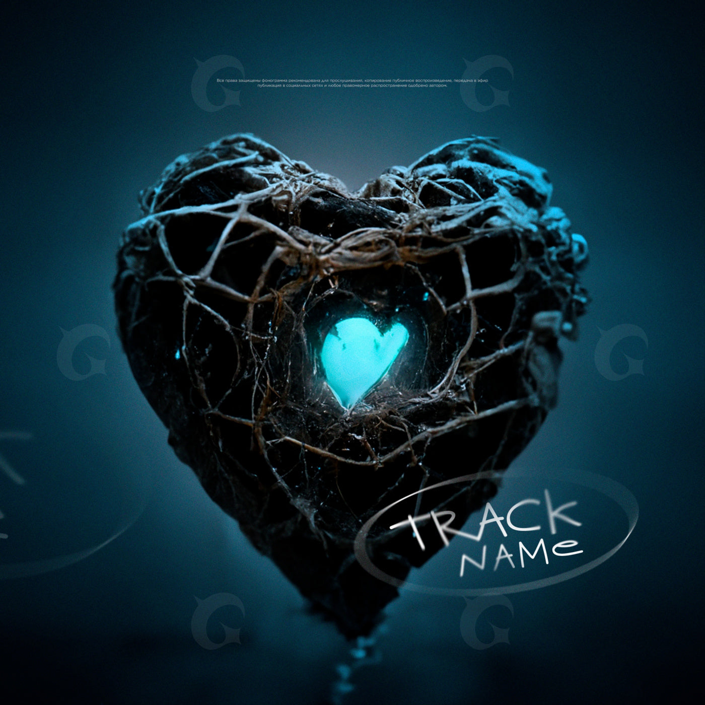 Tangled heart glow