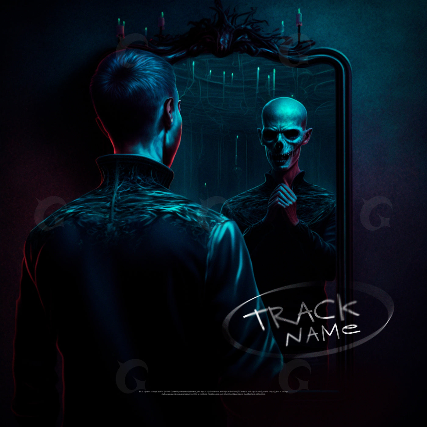 Mirror reflection of death