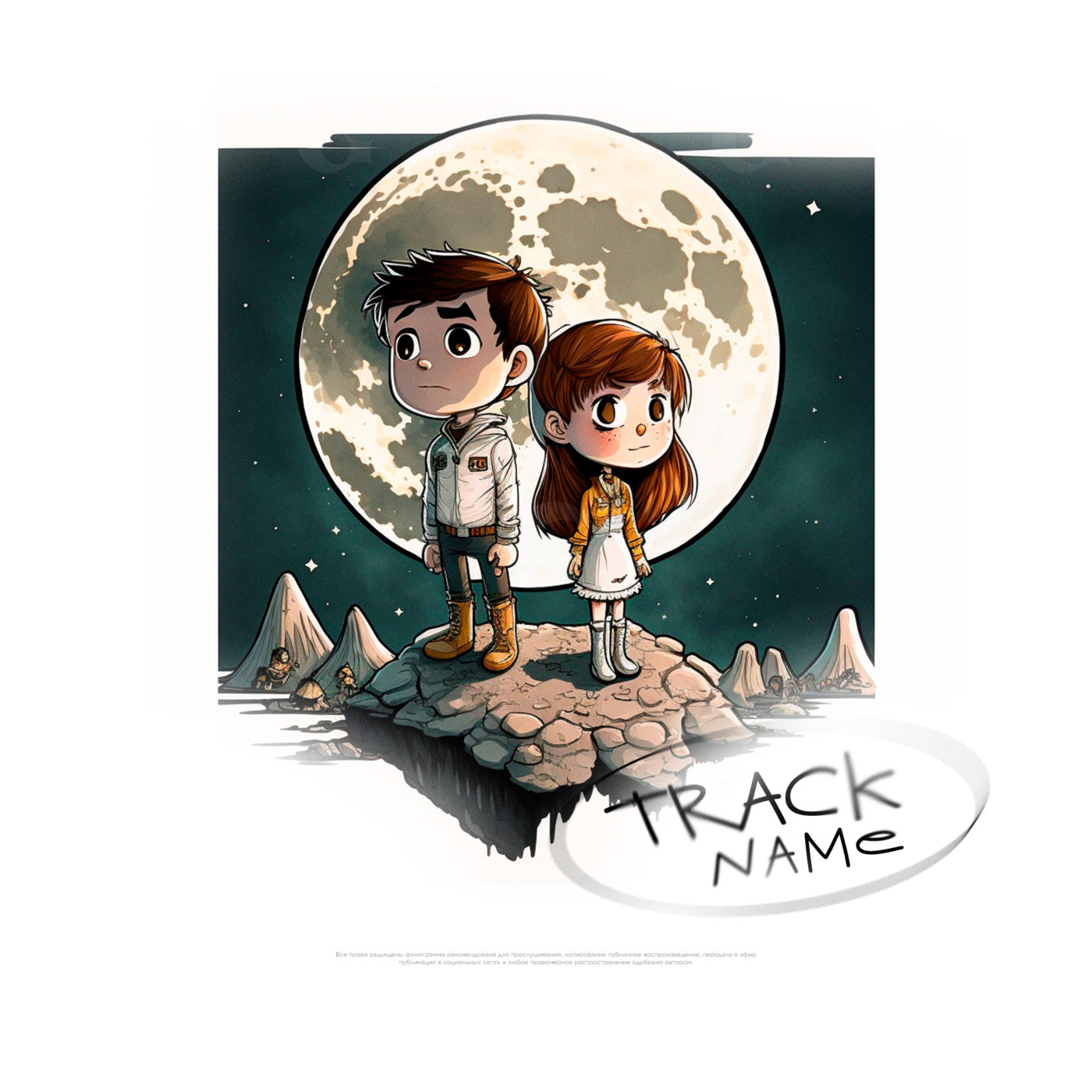 Moonlit island children