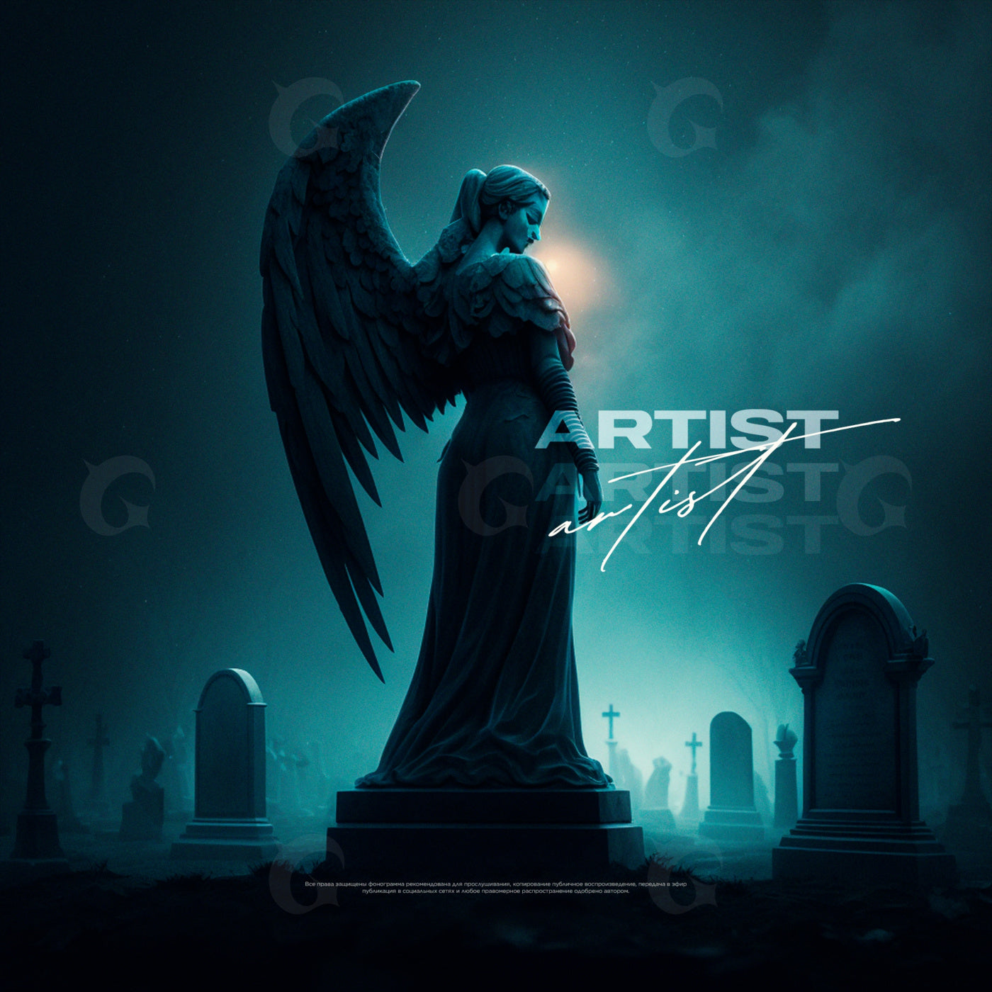 Guardian angel tombstone