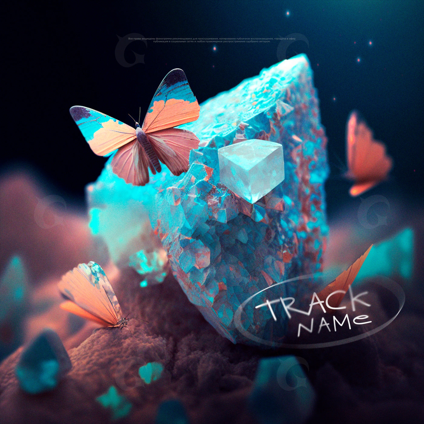 Butterfly crystal drift