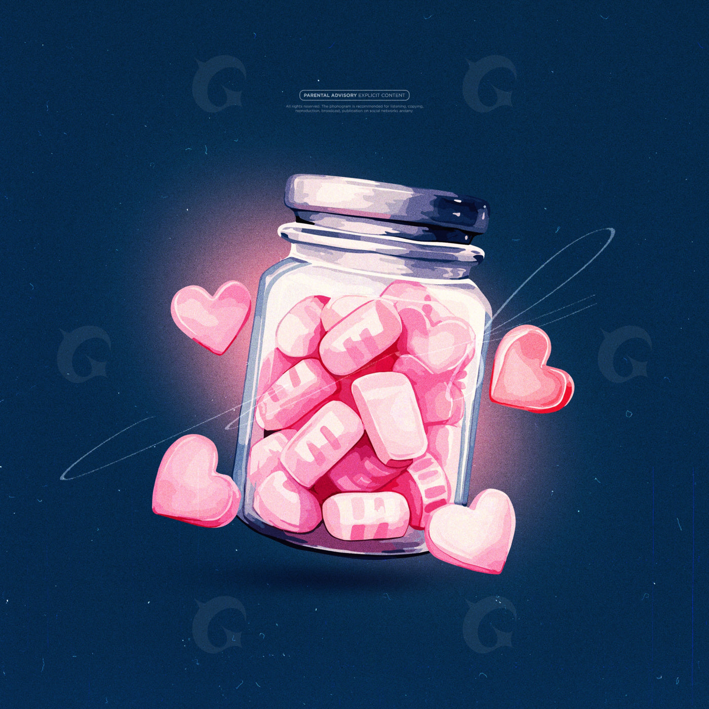 Jar of heartcandy
