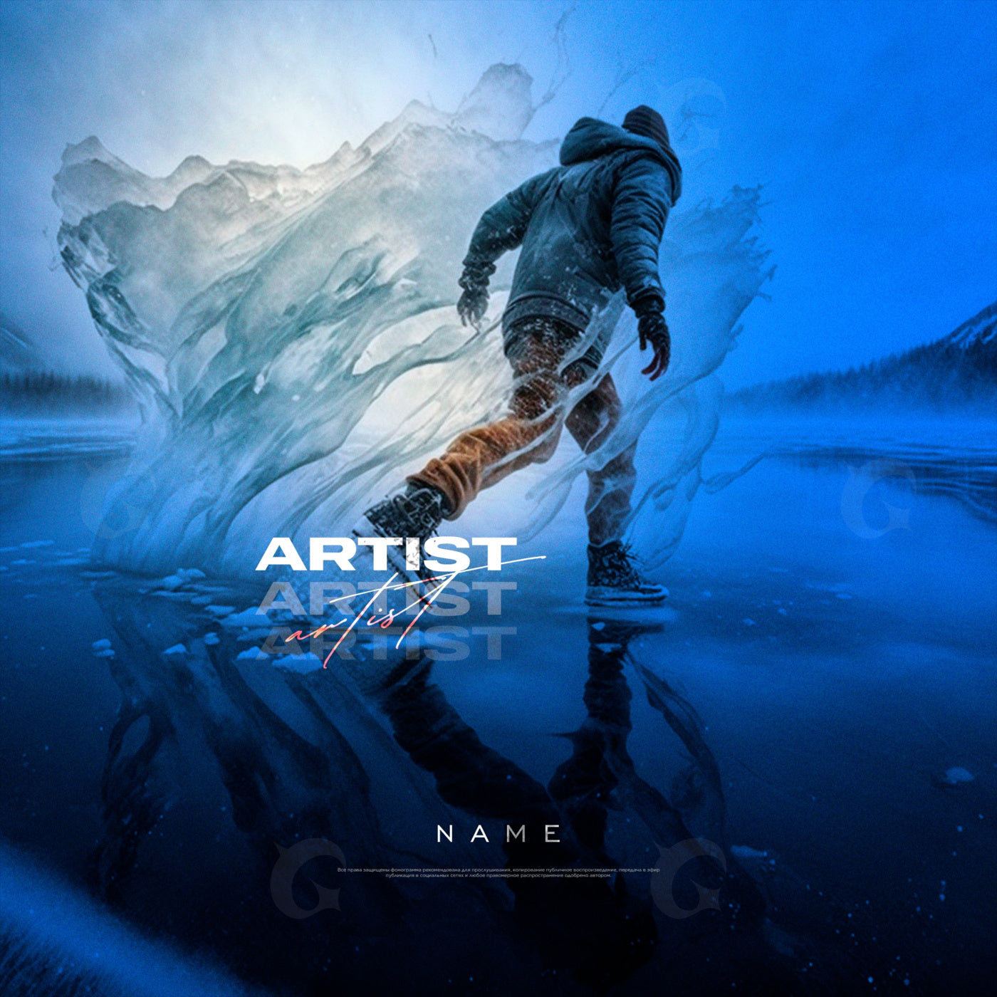 Frozen lake runner