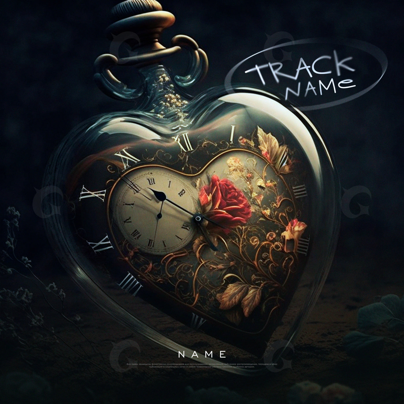 Heartbound timepiece roses
