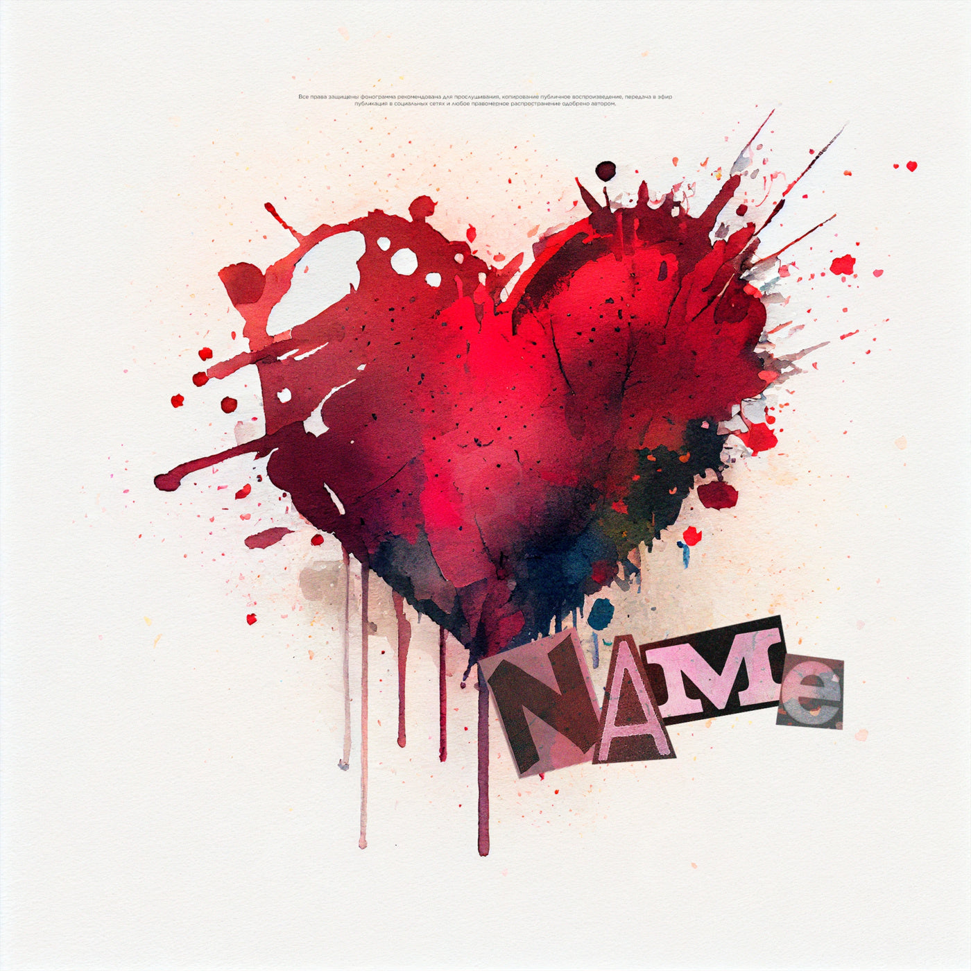 Bleeding heart collage