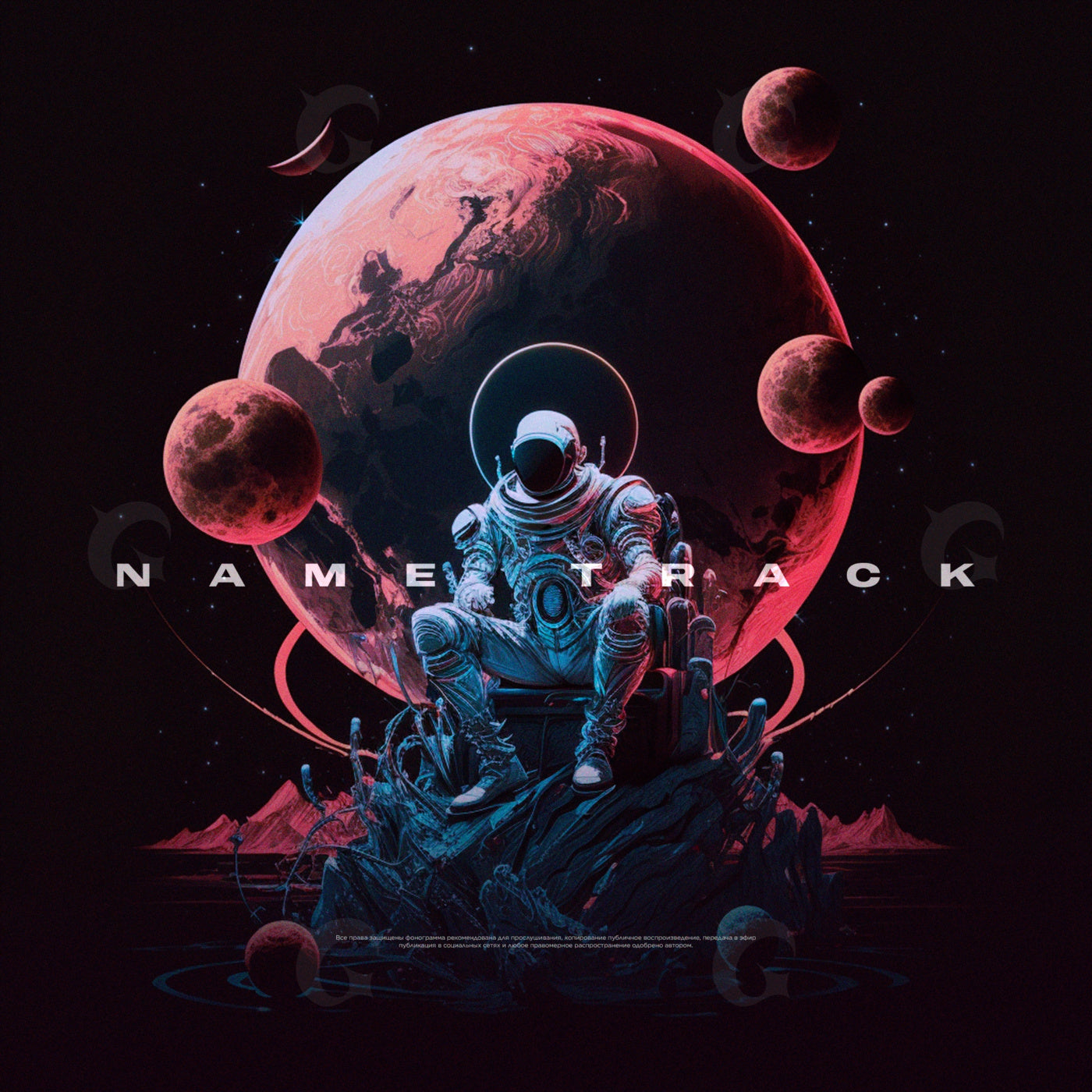 Astronauts lunar throne