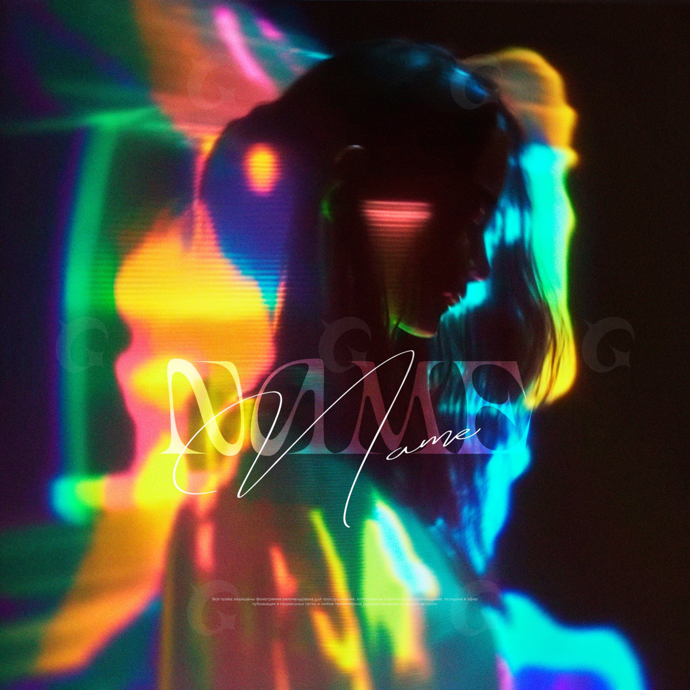 Neon silhouette echoes