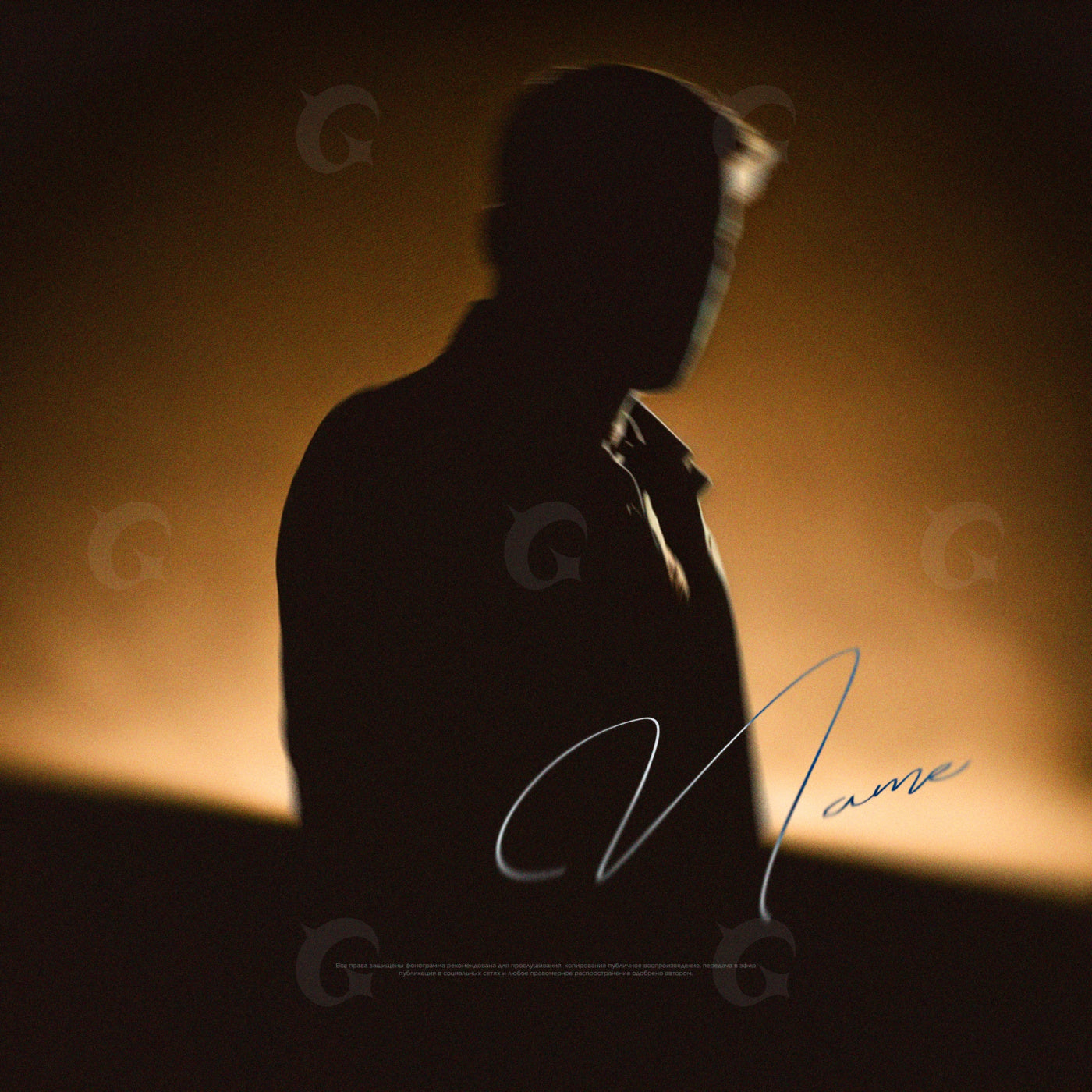 Silhouette against light