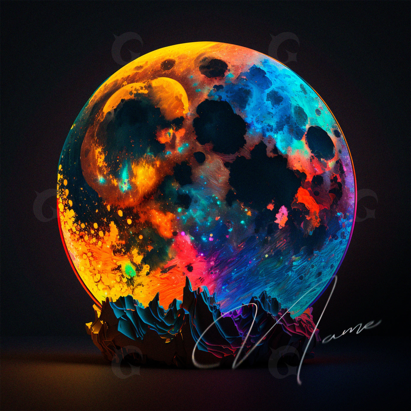Celestial lunar sphere