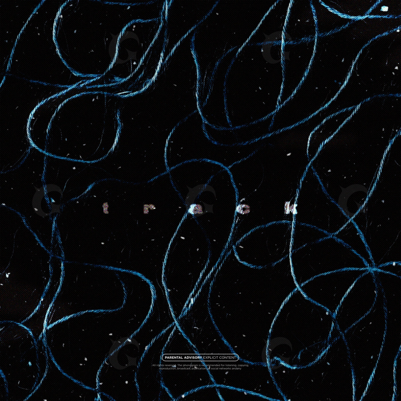 Tangled thread lines
