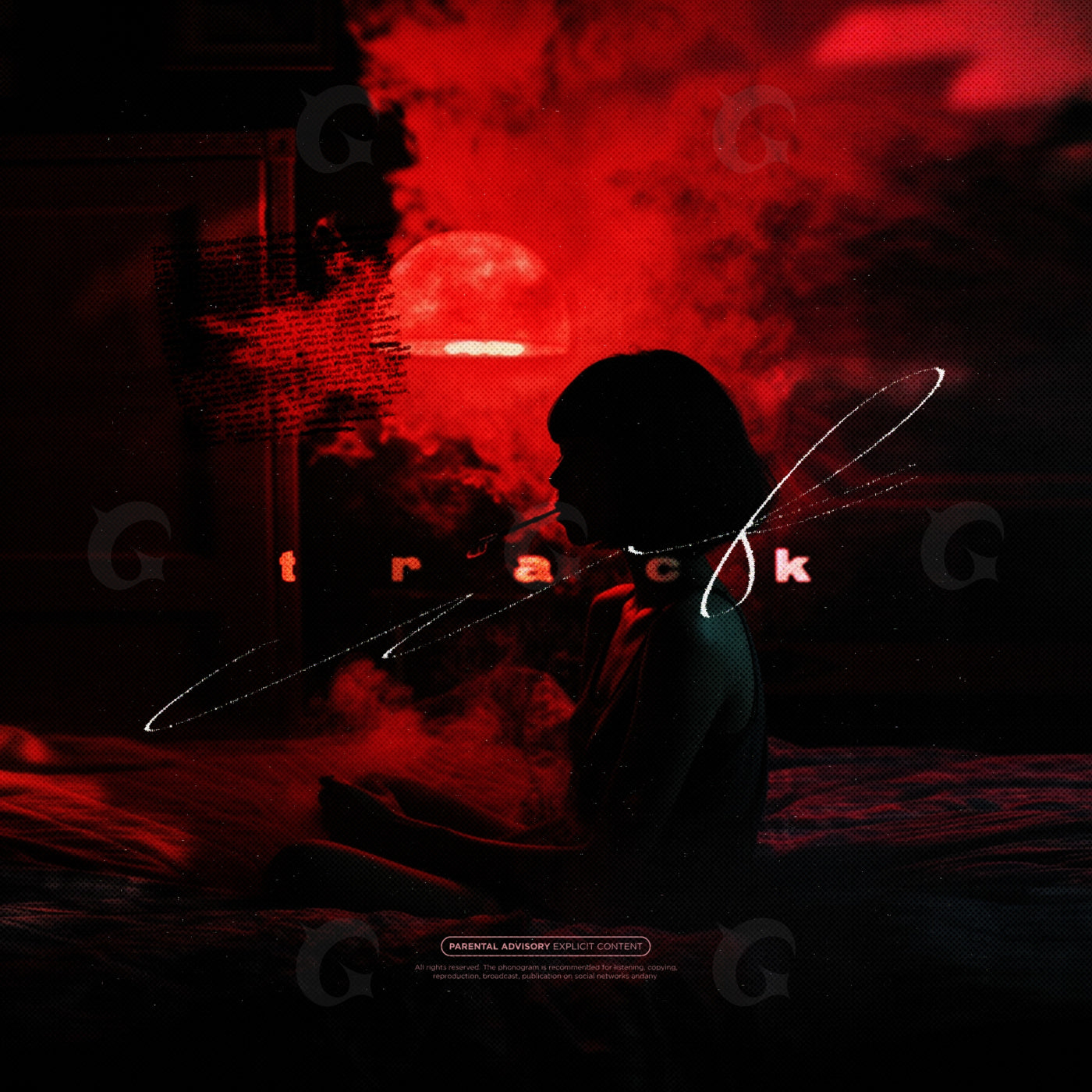 Midnight smoke silhouette