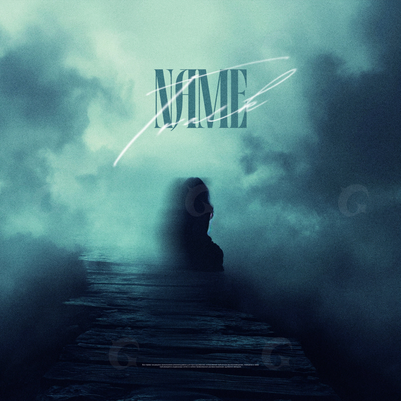 Solitary pier mist
