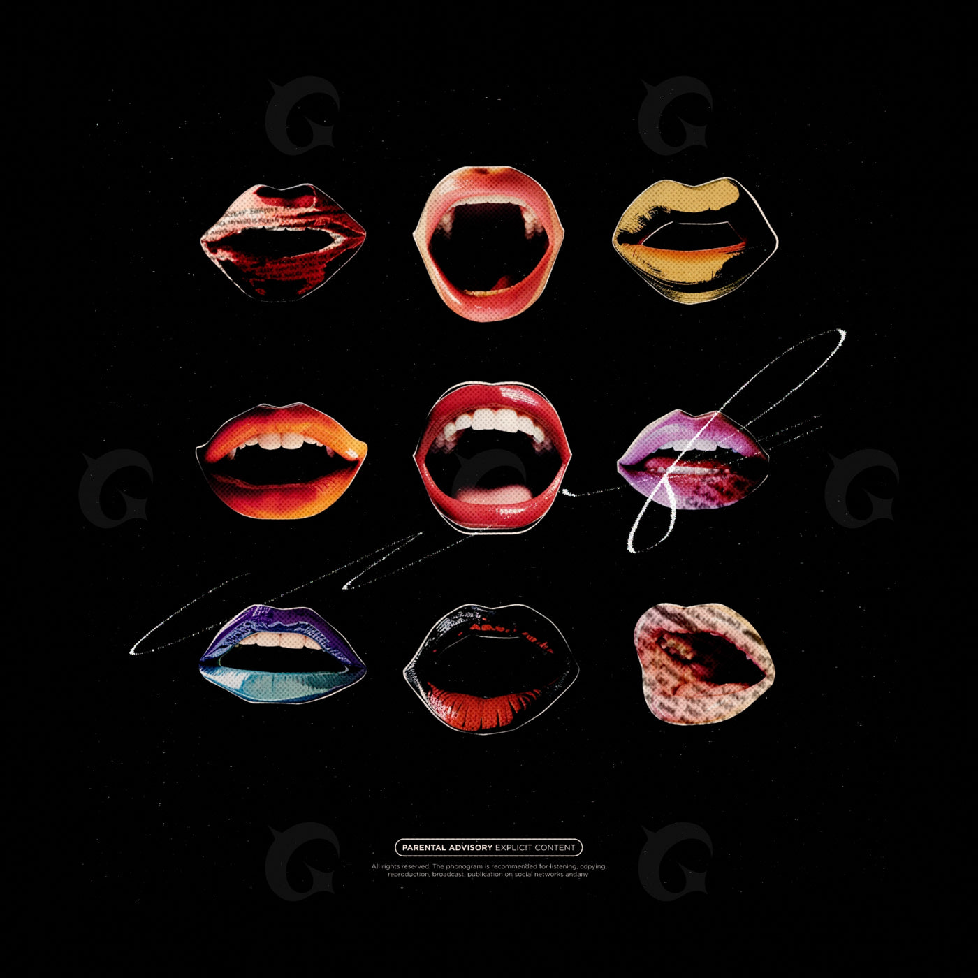 Twelve talking mouths