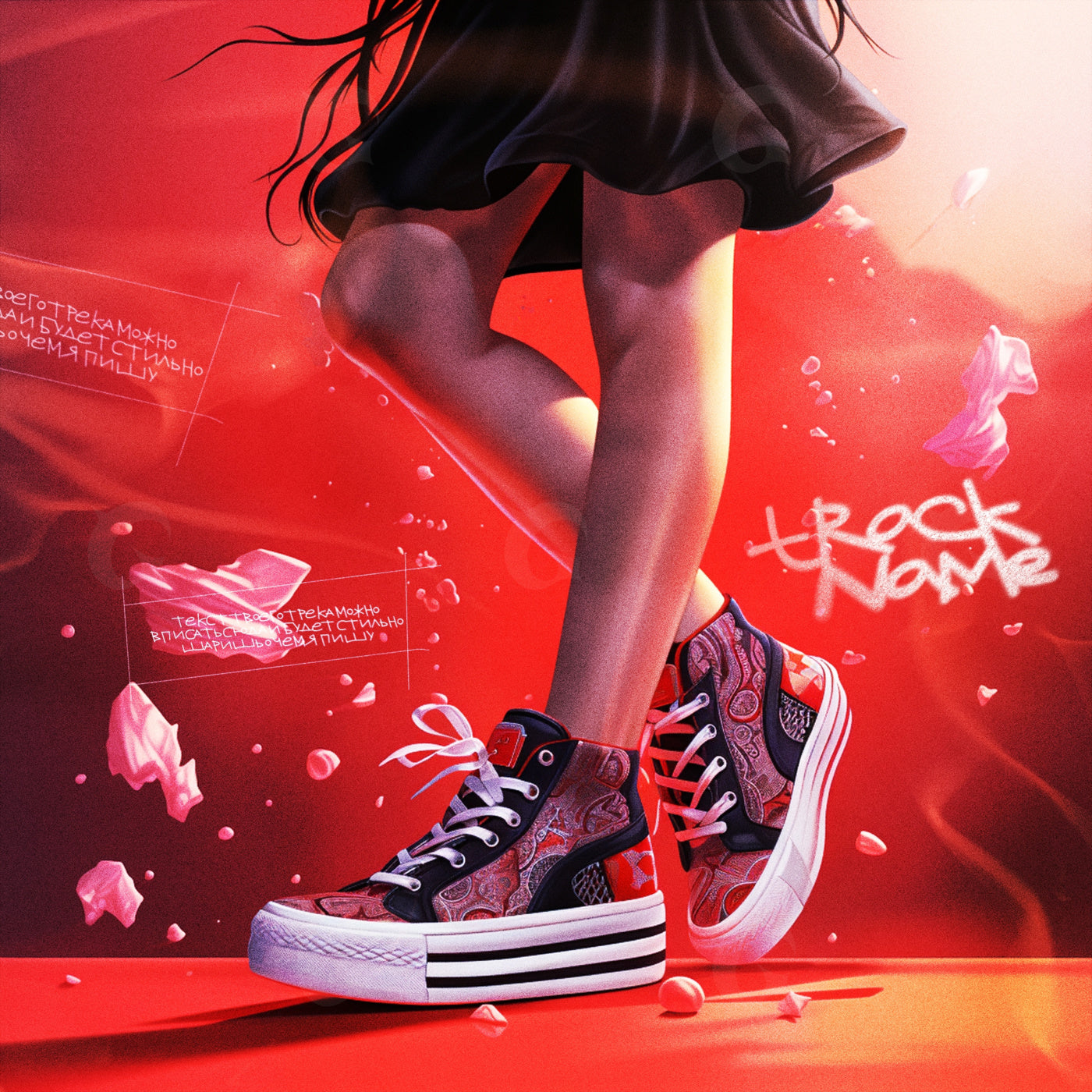 Platform skater girl