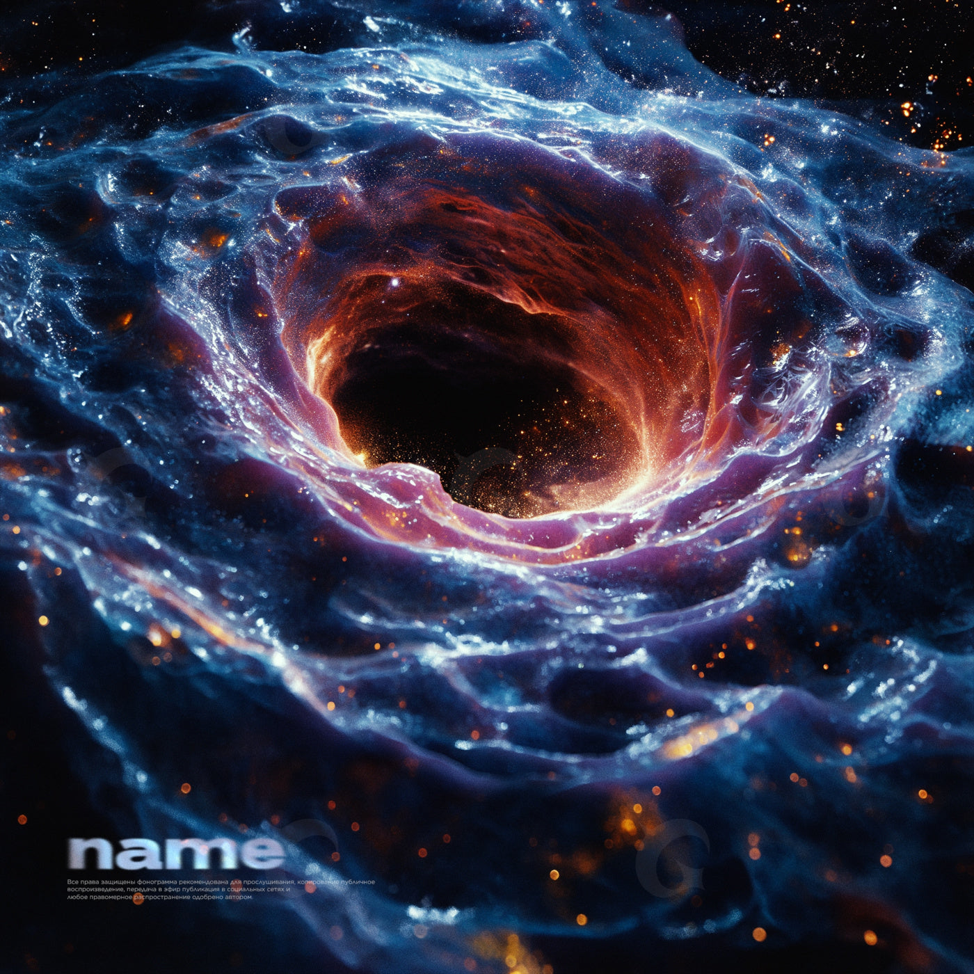 Nebula vortex spiral