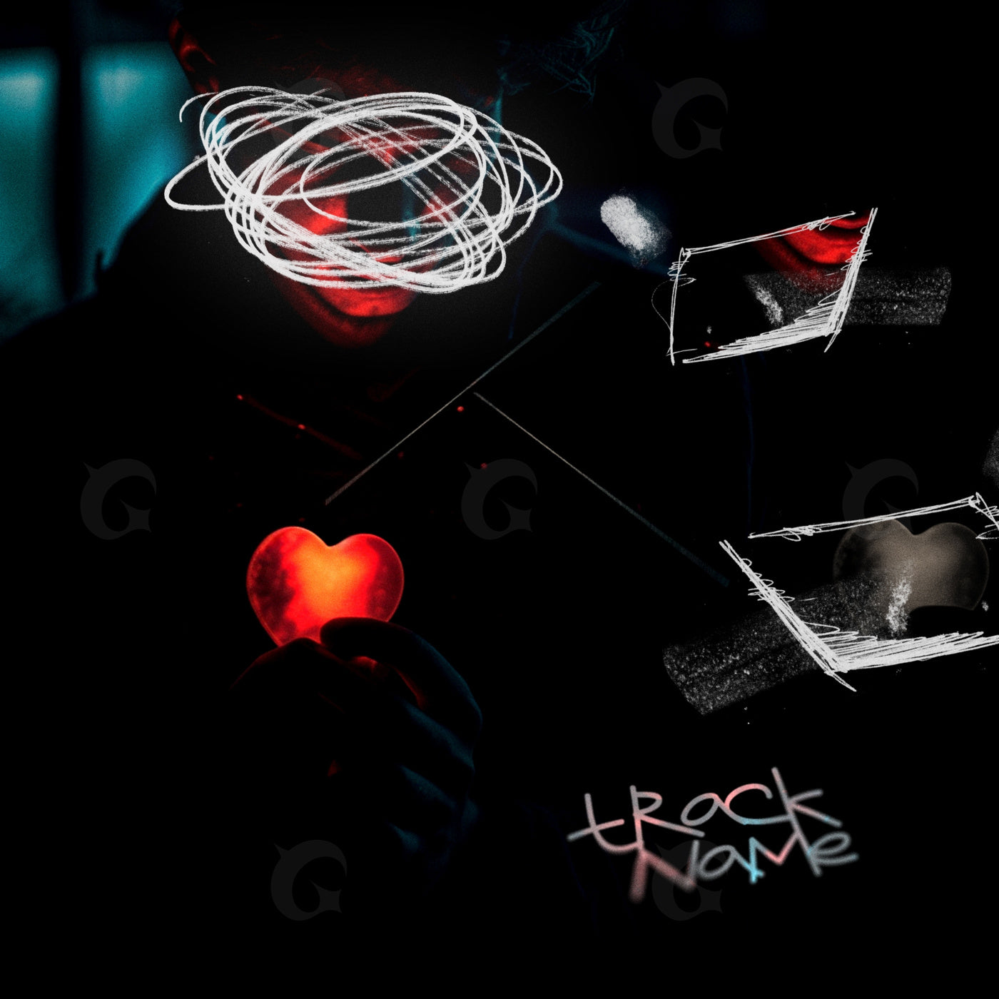 Heart held darkly