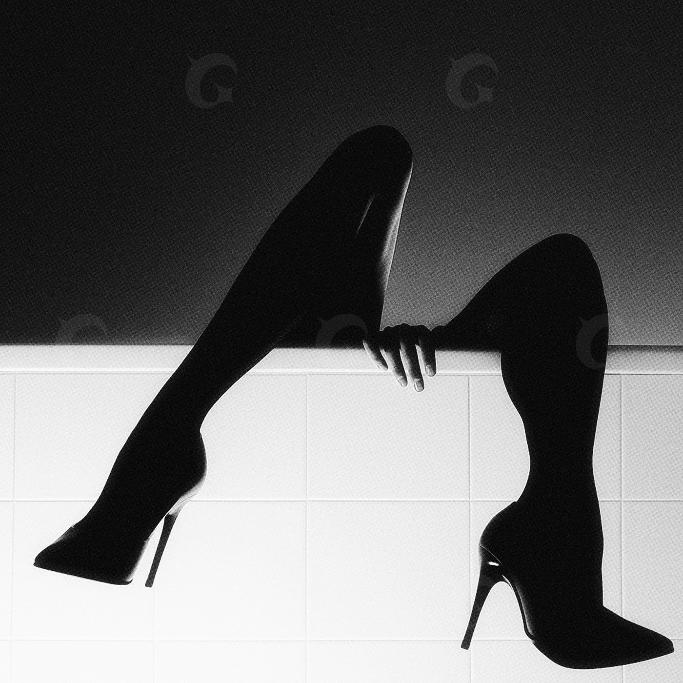 Legs over ledge