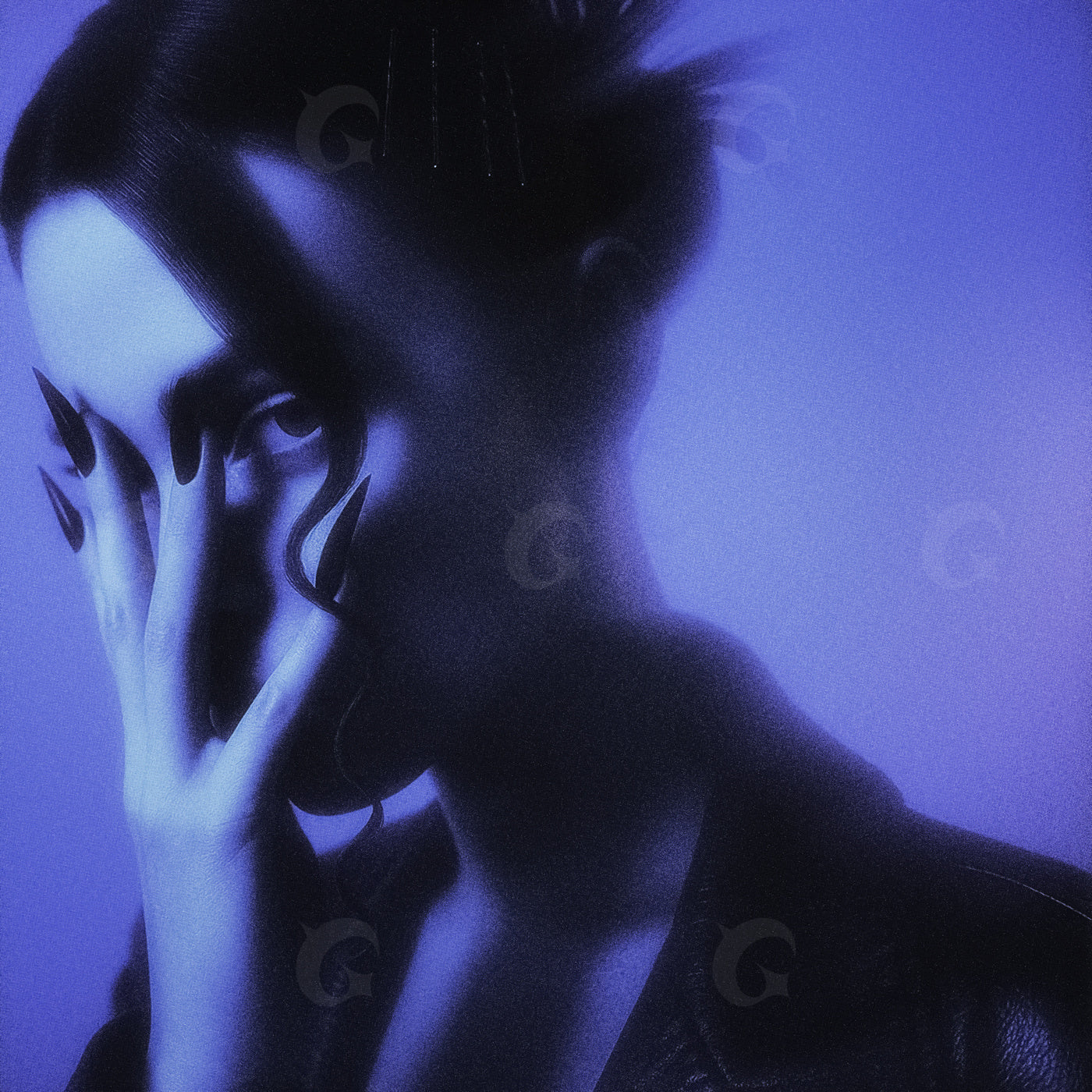 Shrouded face reveal