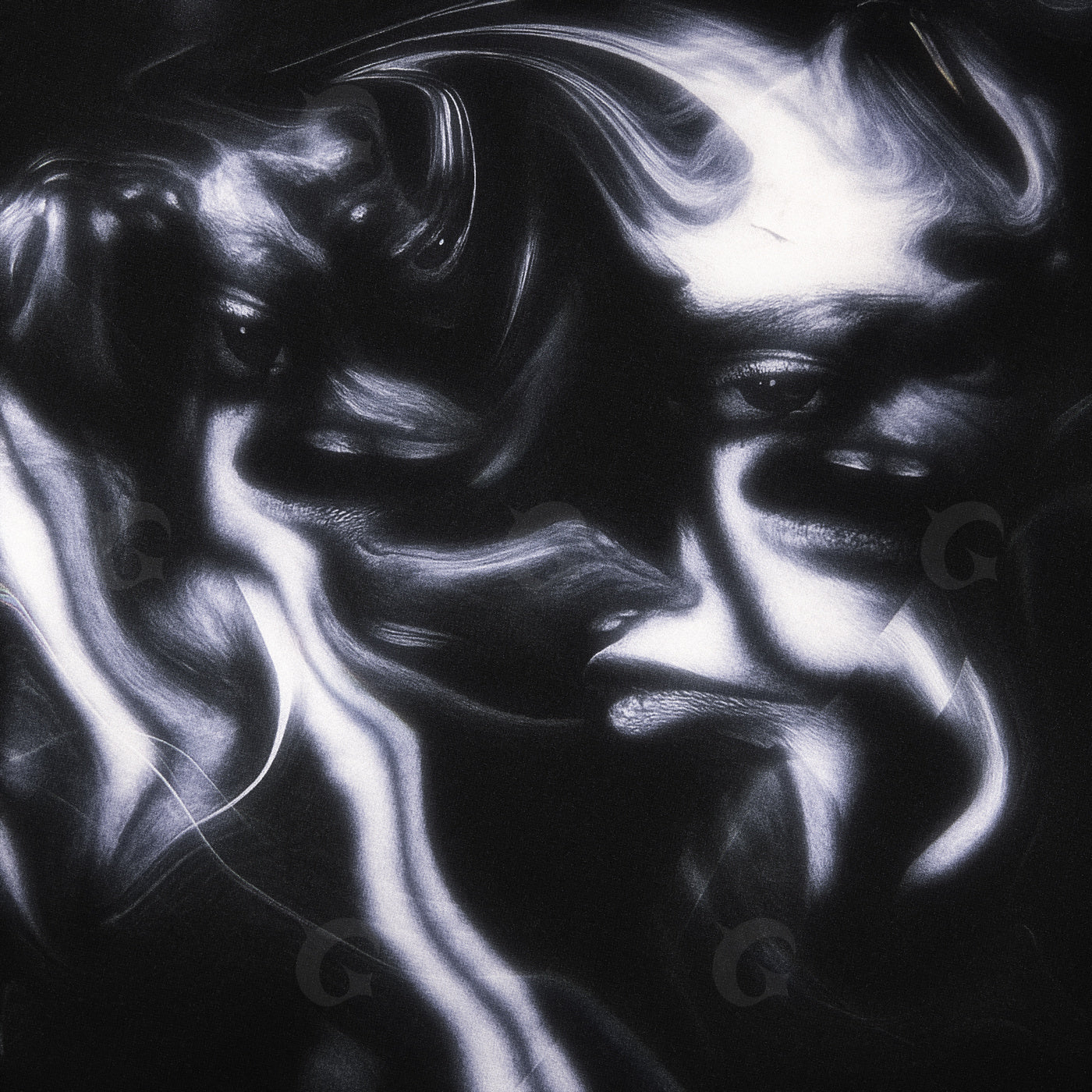 Whispering smoke faces