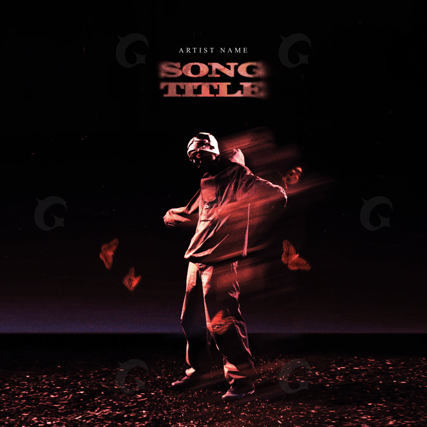 Midnight butterfly walk