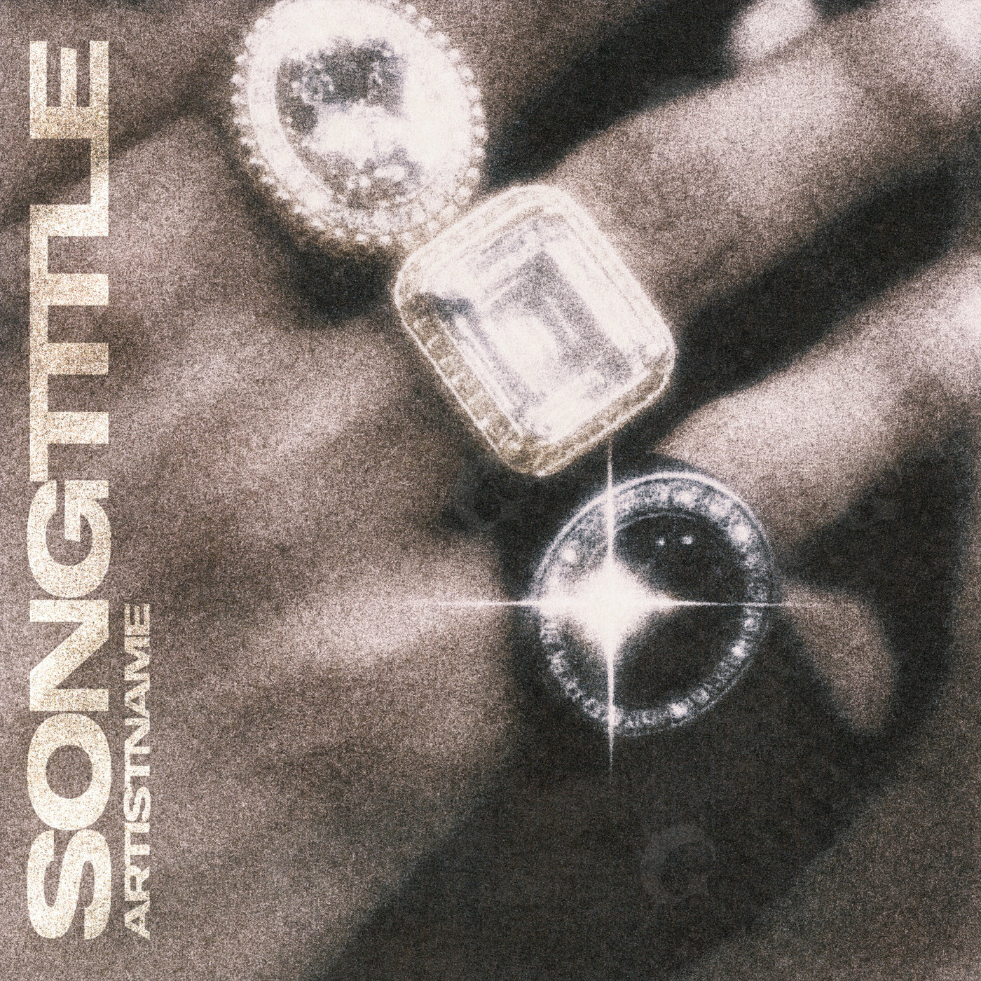 Fingers with rings